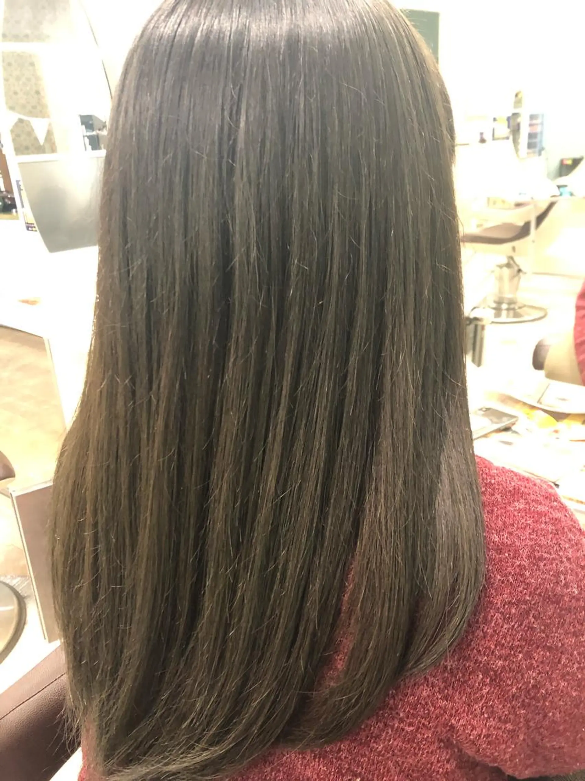 ロング カラー 吉田 凌也のヘアスタイル