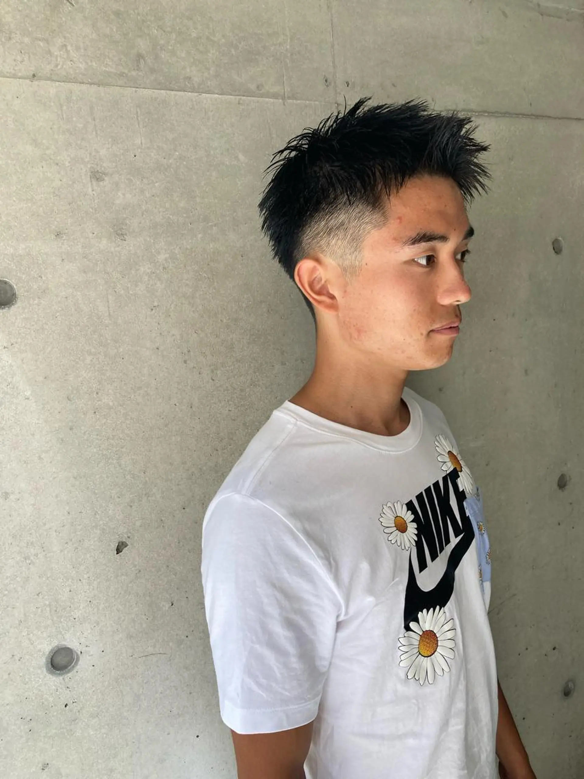 ショート メンズ カット パーマ SCENEbyRAD helmのヘアスタイル