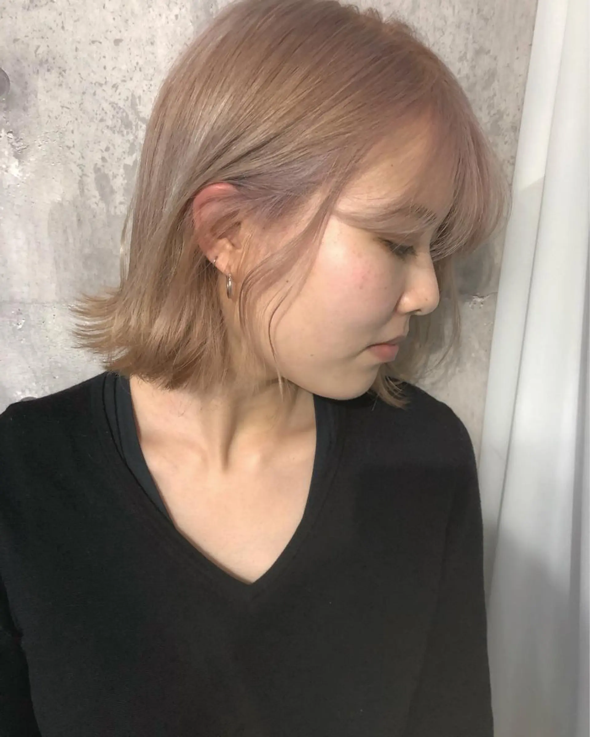 ショート カラー ヘアアレンジ ヘアカラー 早瀬裕之 パーマのヘアスタイル