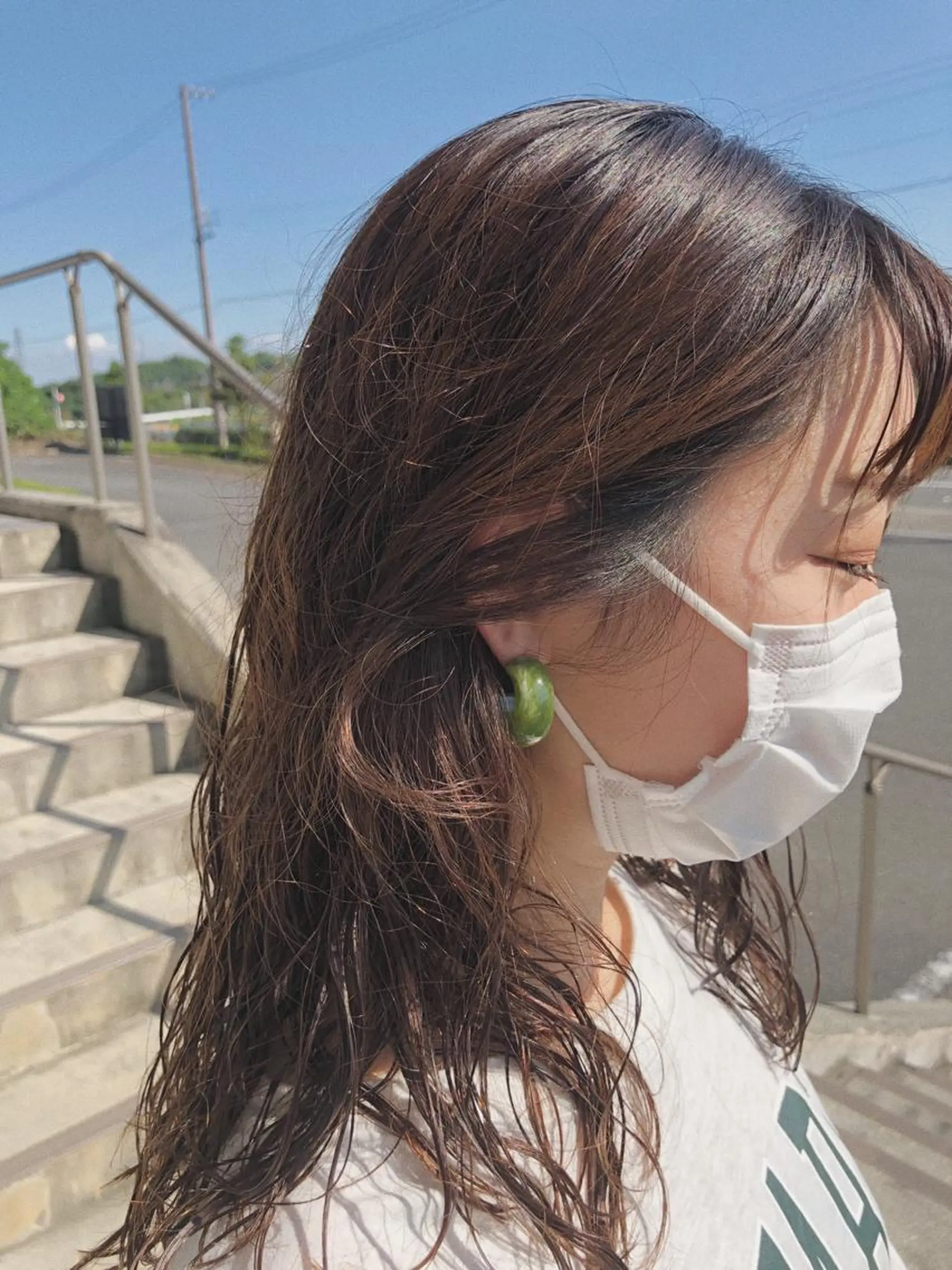 ミディアム パーマ NAKAGAWA YUICHIのヘアスタイル