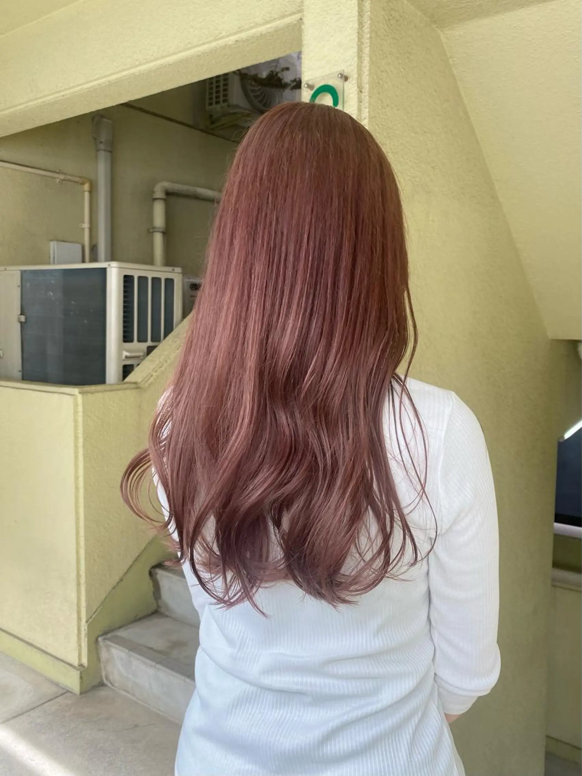 ロング レイヤーカット/栄/ 顔周り/キトウモエノのヘアスタイル