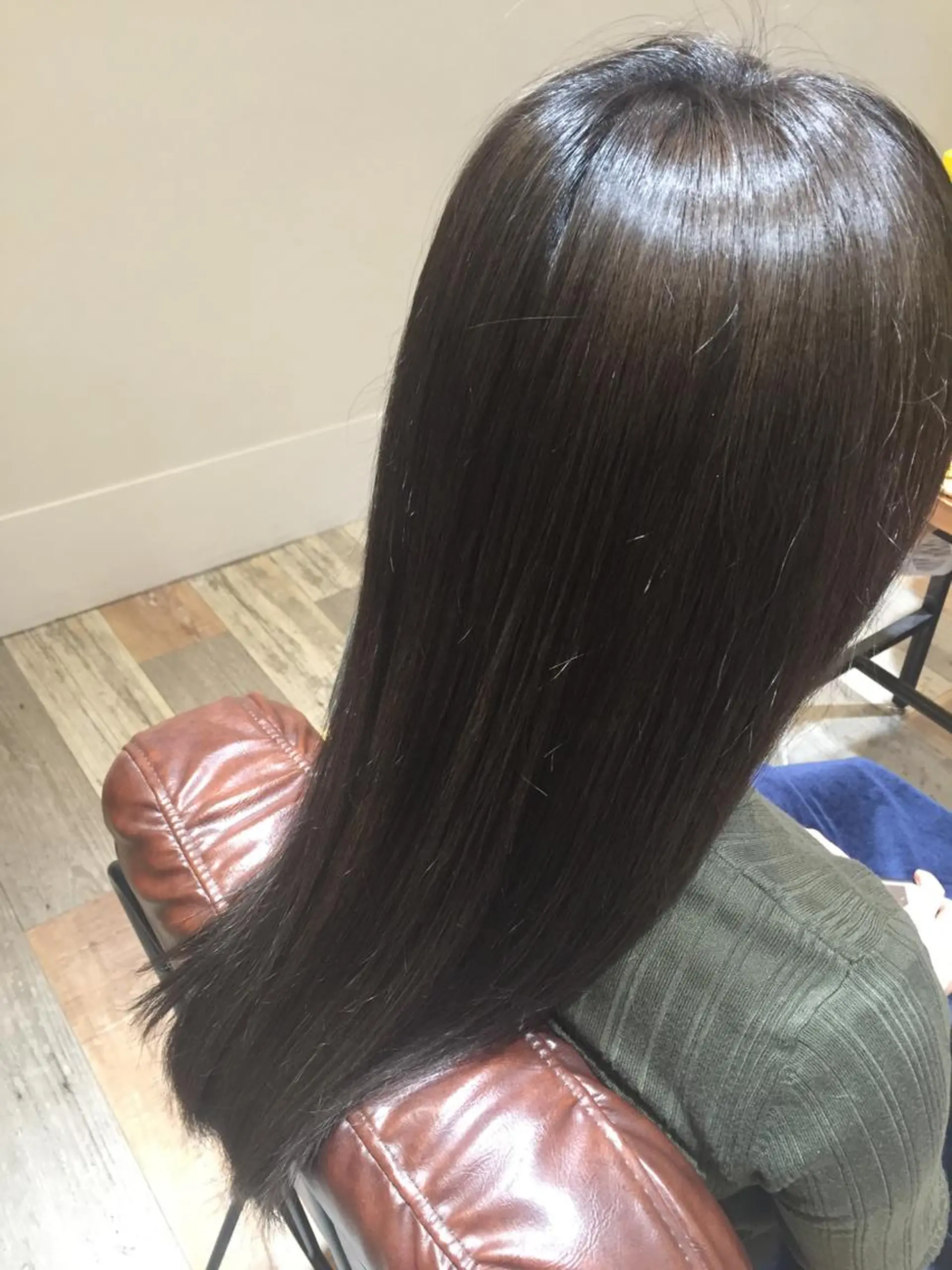 セミロング ロング カラー シールエクステ⭐️ オオミタクヤのヘアスタイル