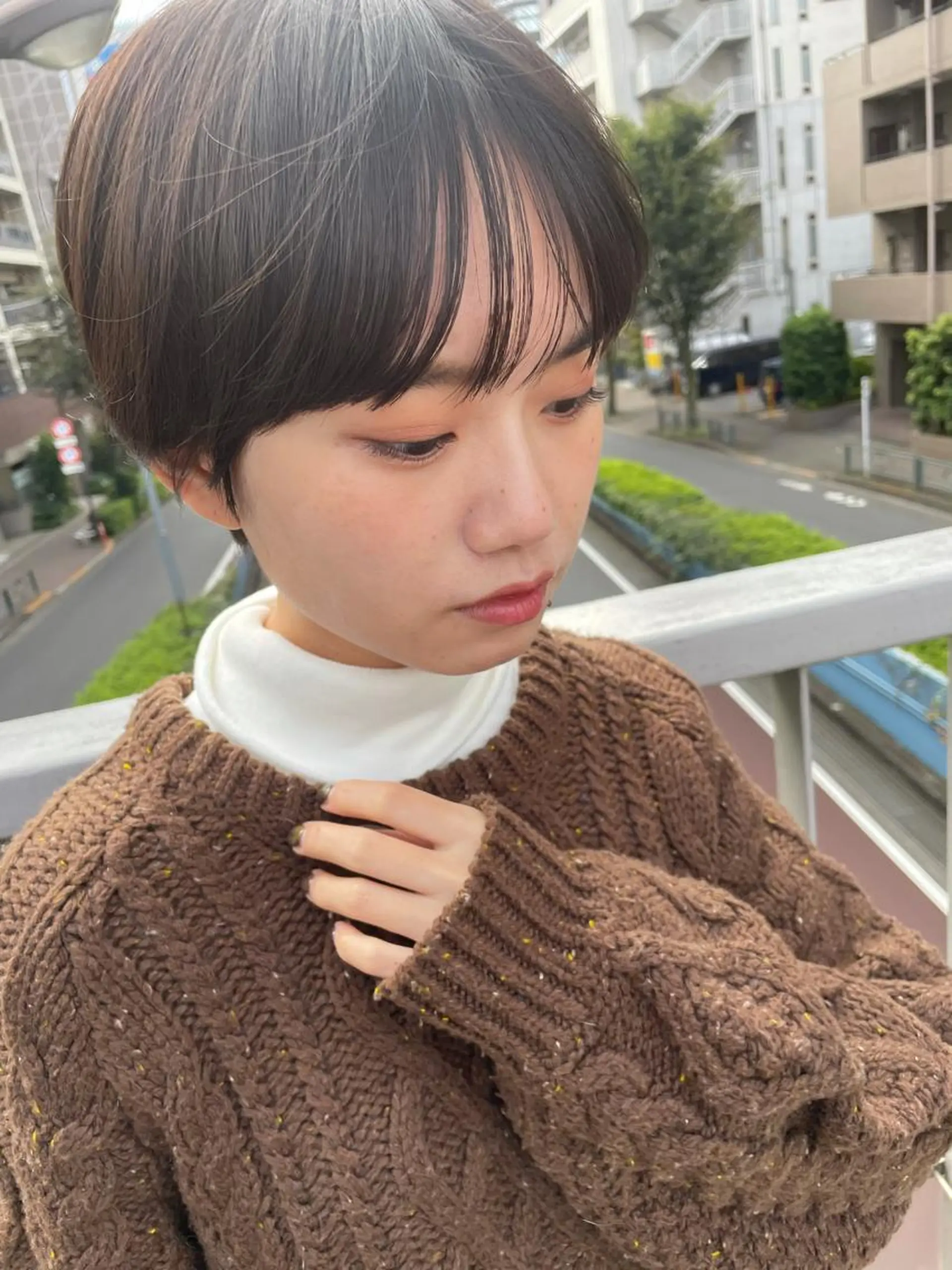 ショート 三鷹で1番ショート ボブをカットする新谷のヘアスタイル