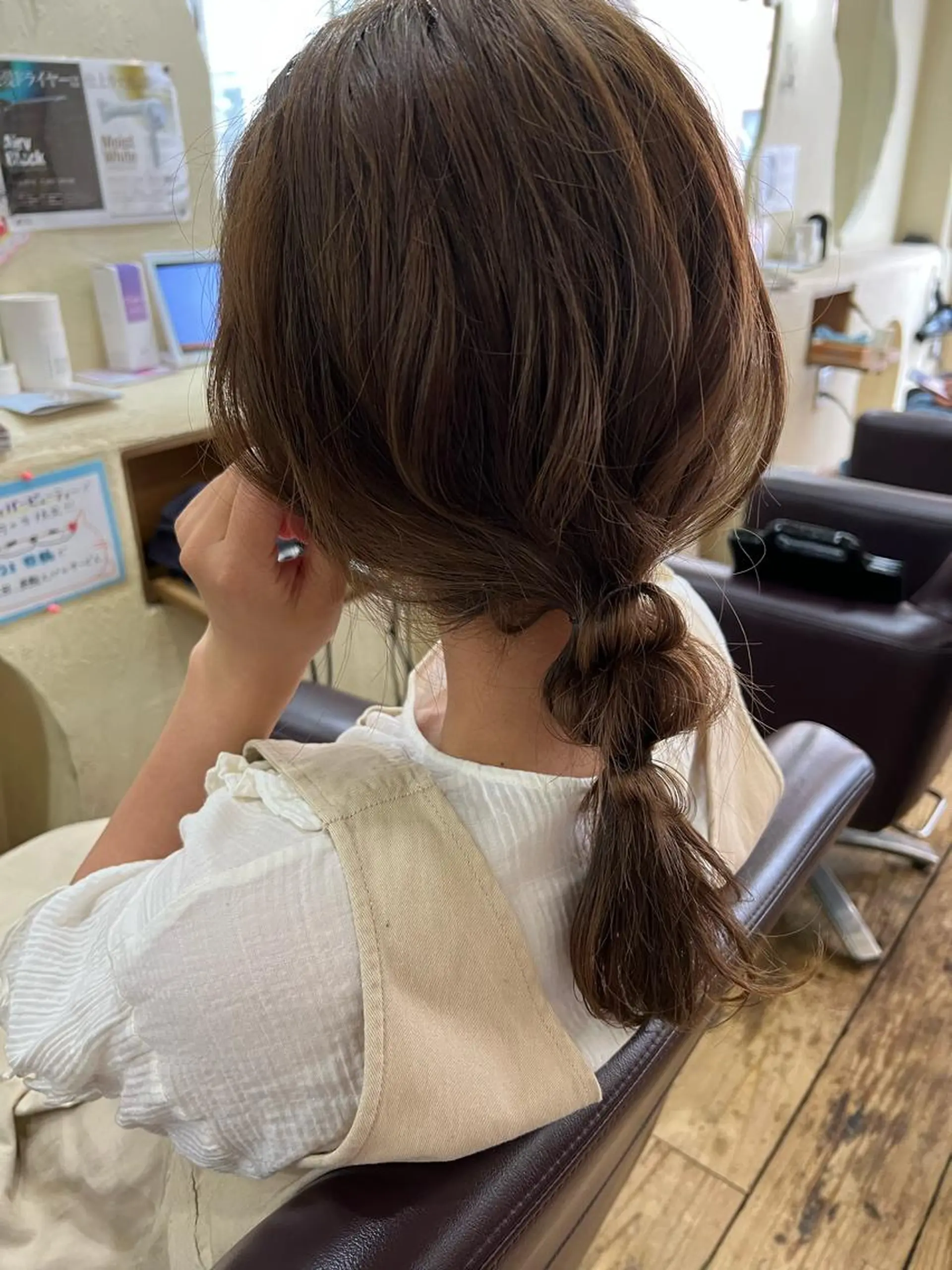 ミディアム カラー ヘアアレンジ 「sumi」 AMIのヘアスタイル