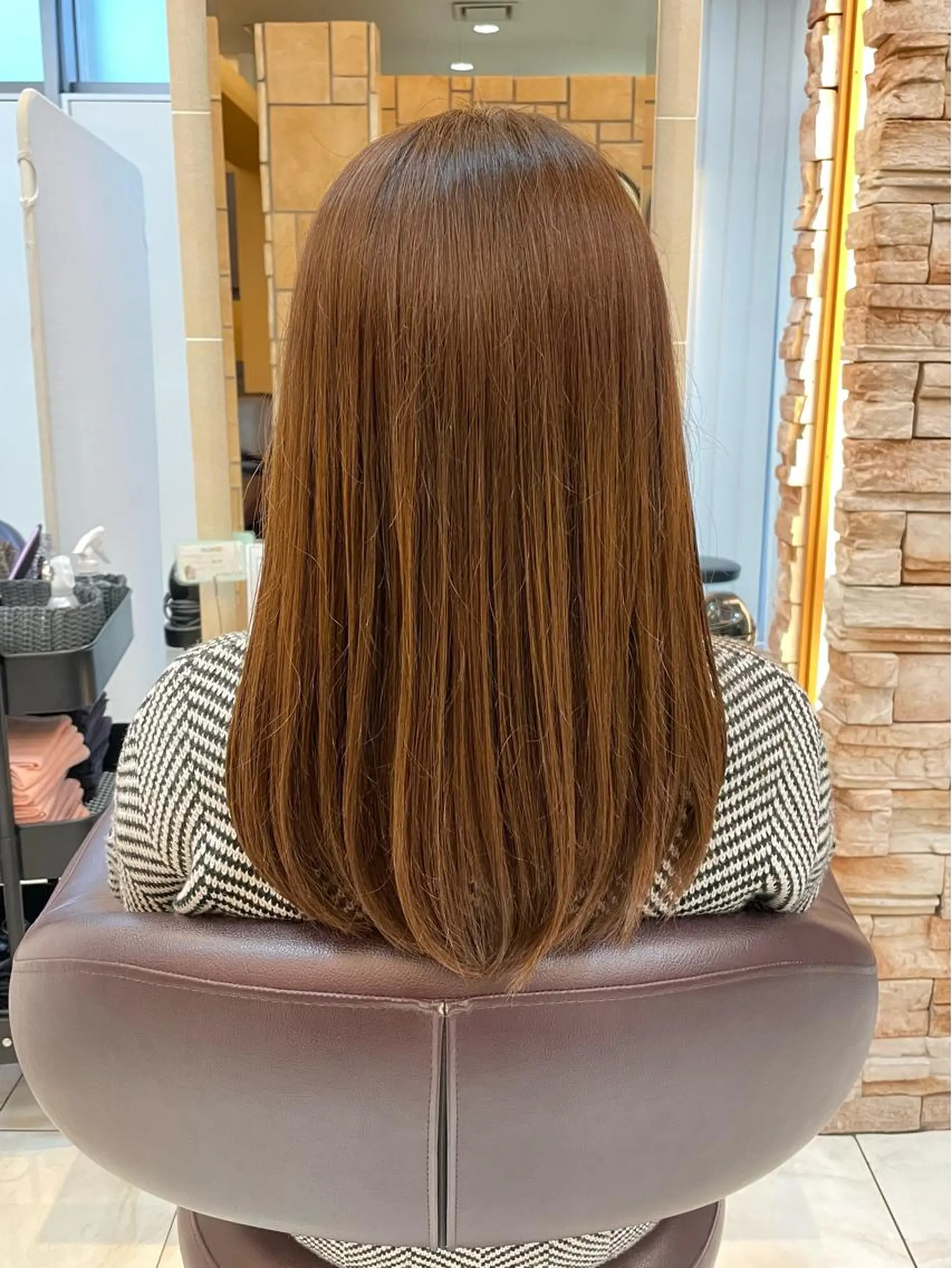 ロング ヘアカラー 新籾 尚哉のヘアスタイル