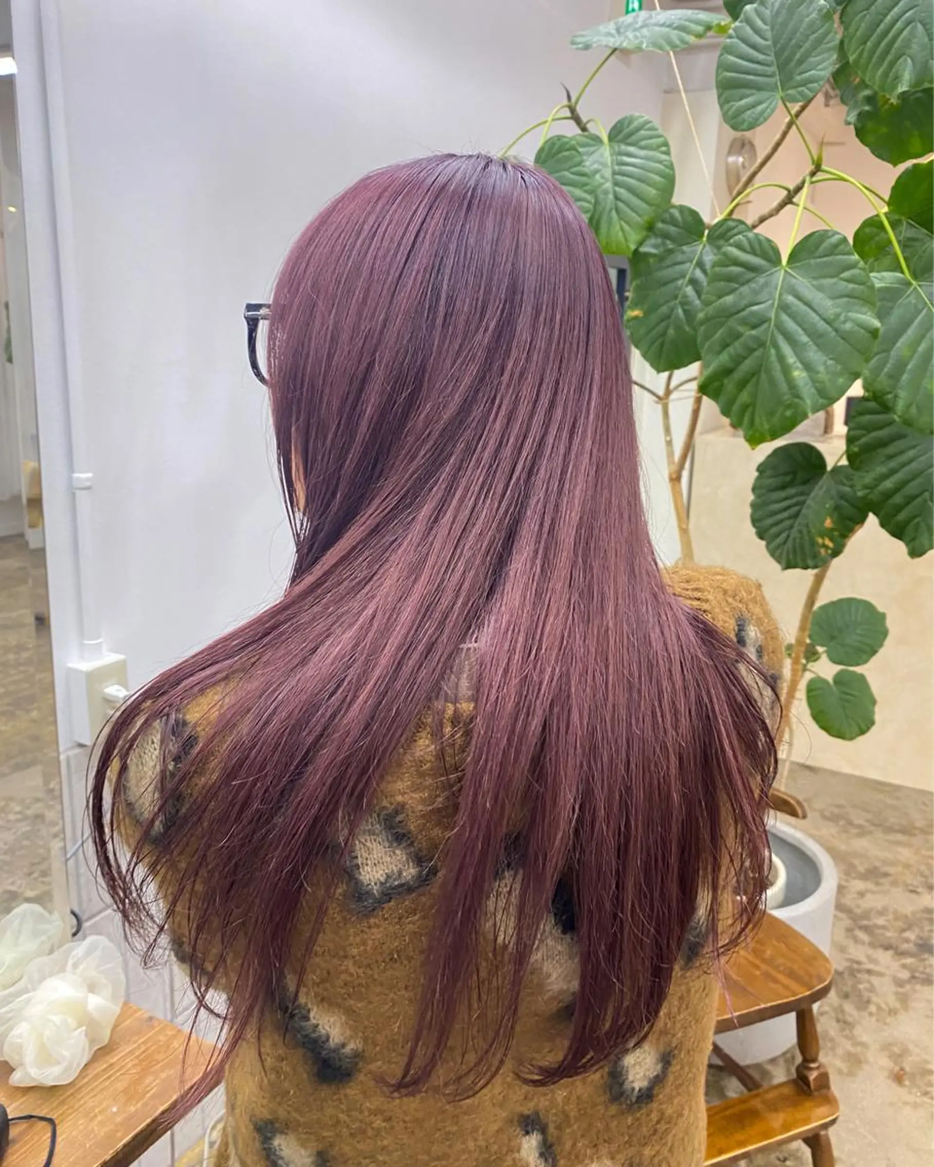 ロング カラー 原 瑞希のヘアスタイル