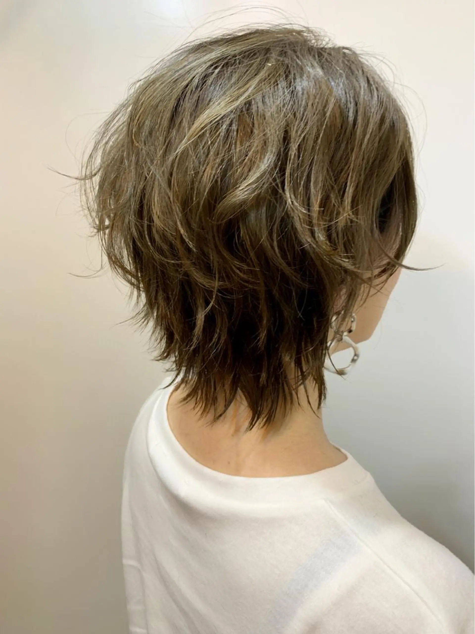 ショート ウルフカット natsu fujinoのヘアスタイル