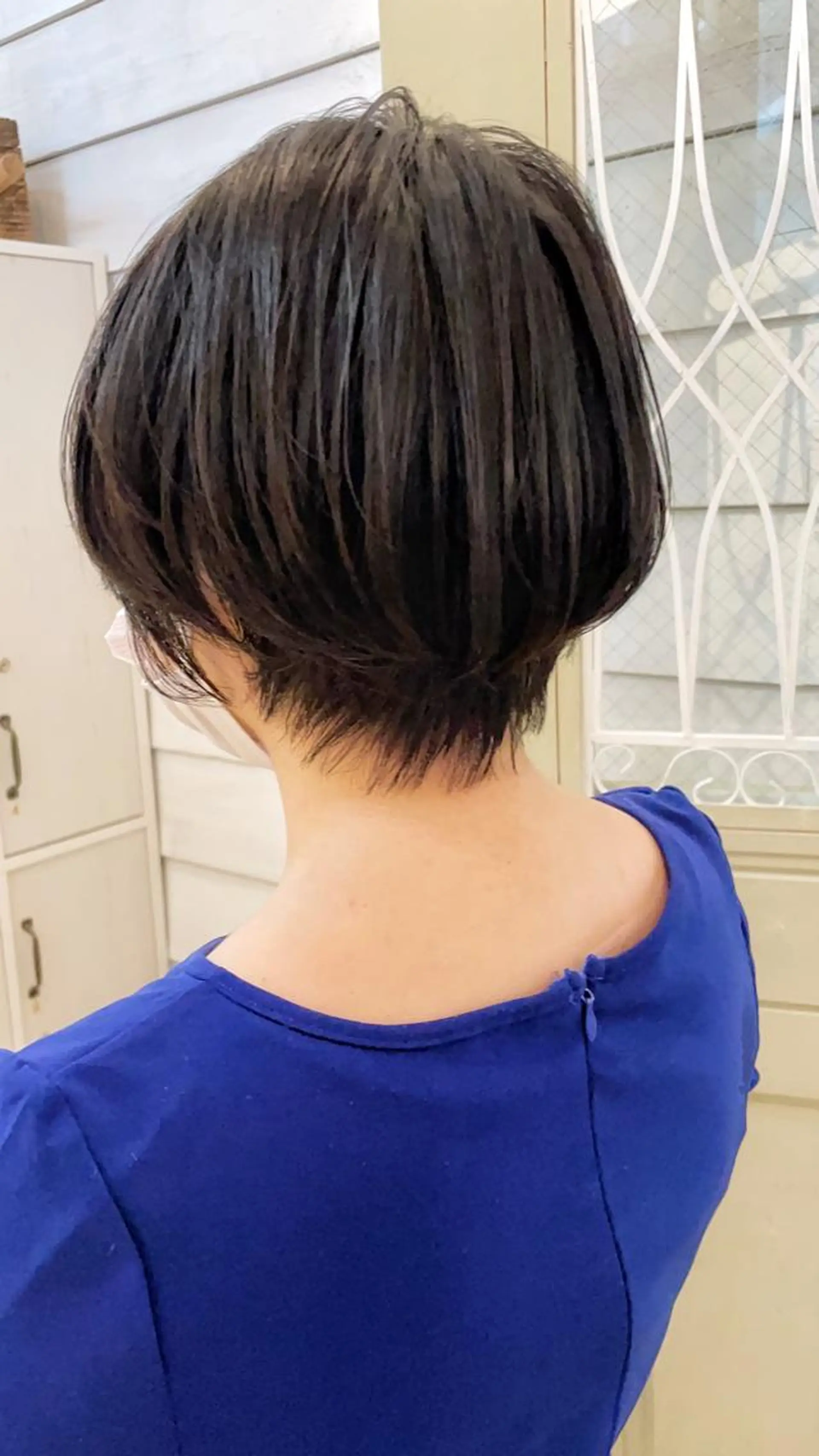 ショート ショートボブ ハンサムショート ボブ くせ毛 ショートヘア 👑銀座ショート/ 絶壁補正/金子涼👑のヘアスタイル