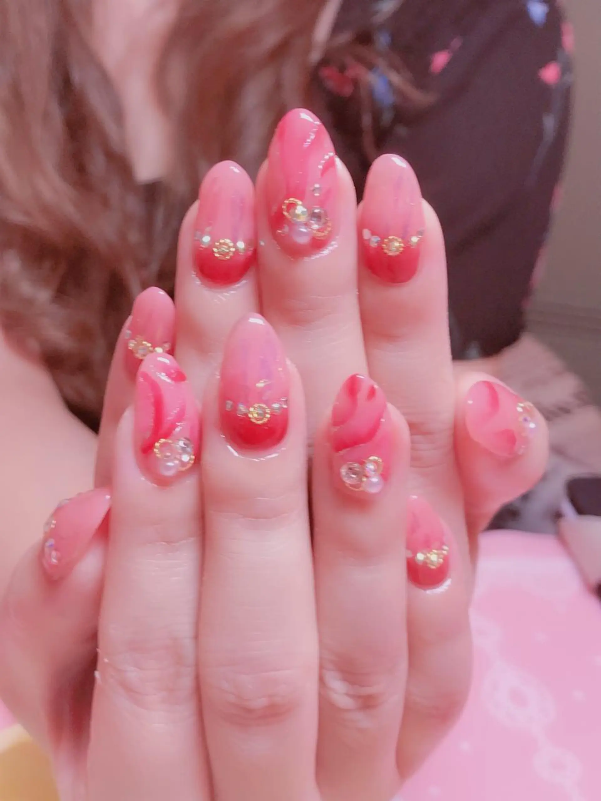 ミディアム ネイル SINCERELY シンシアリー🌈のネイルデザイン