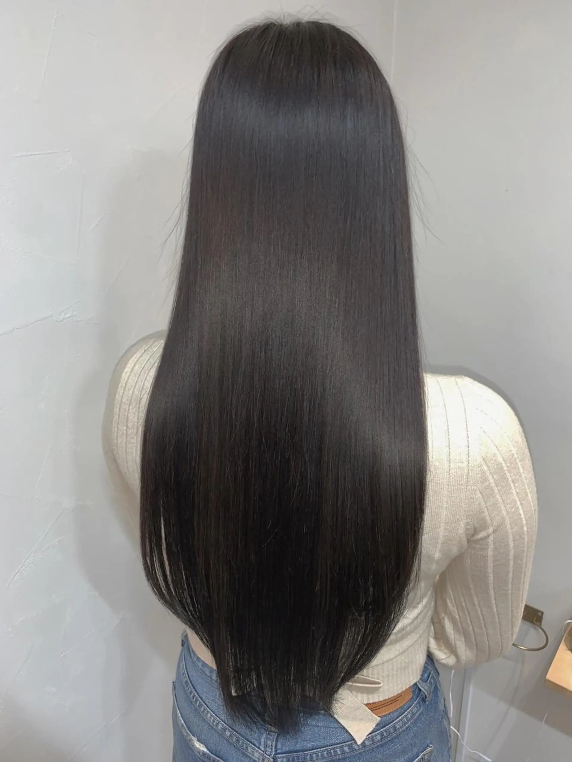 ロング 髪質改善 縮毛矯正 トリートメント answer銀座 店長💐HIDEのヘアスタイル