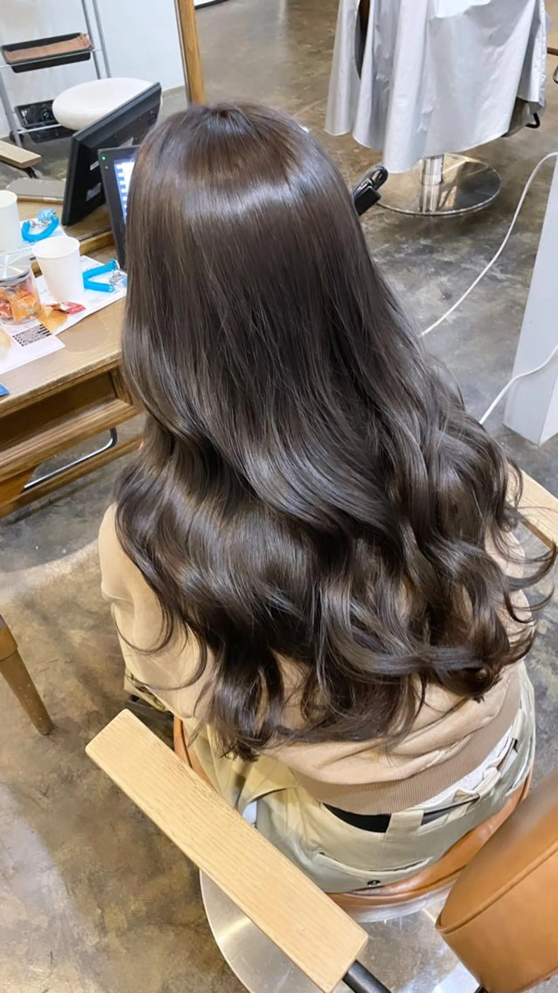 ロング アッシュ 髪質改善 【KEIKI】のヘアスタイル