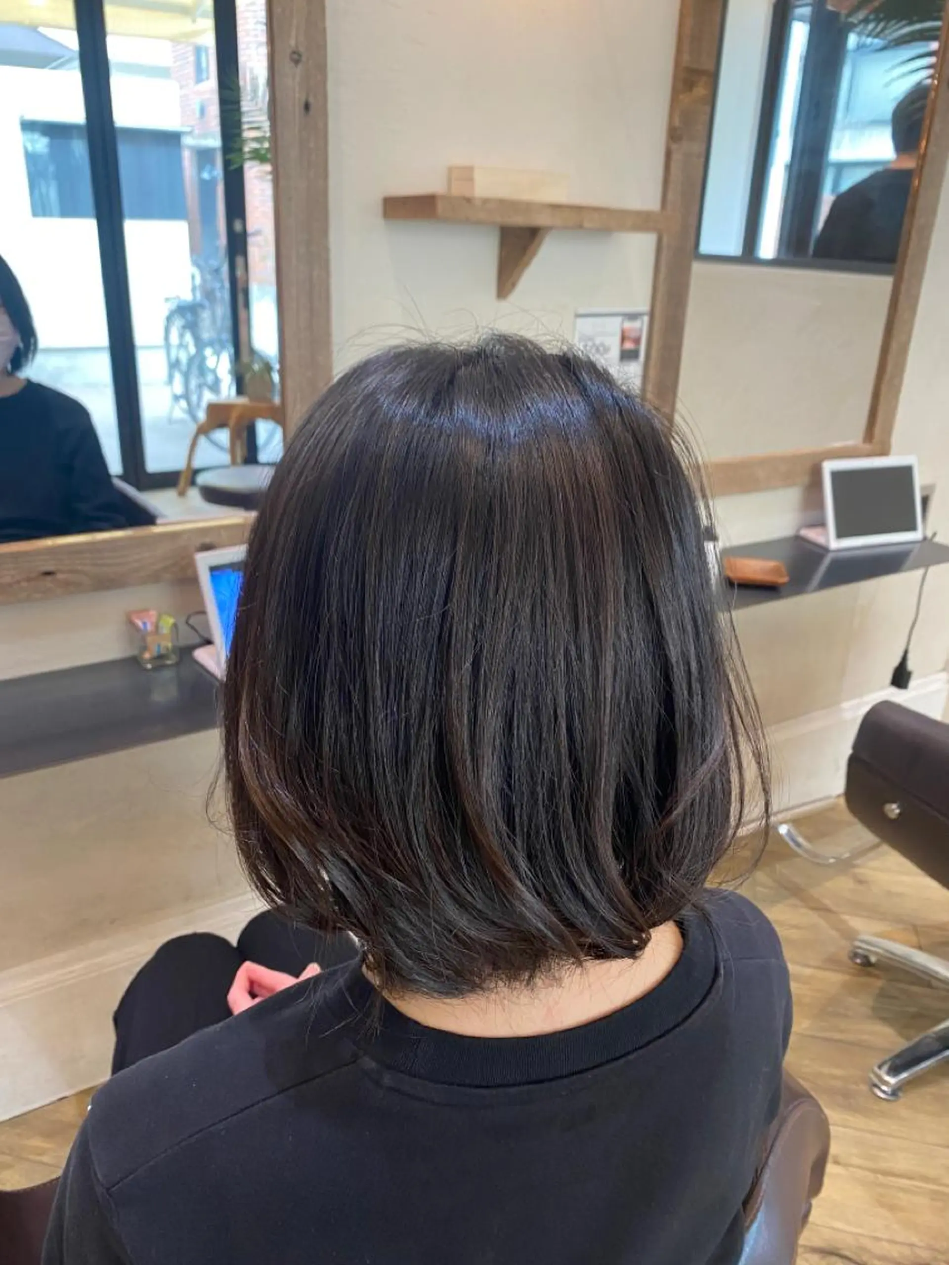 ミディアム マツモト シゲキのヘアスタイル