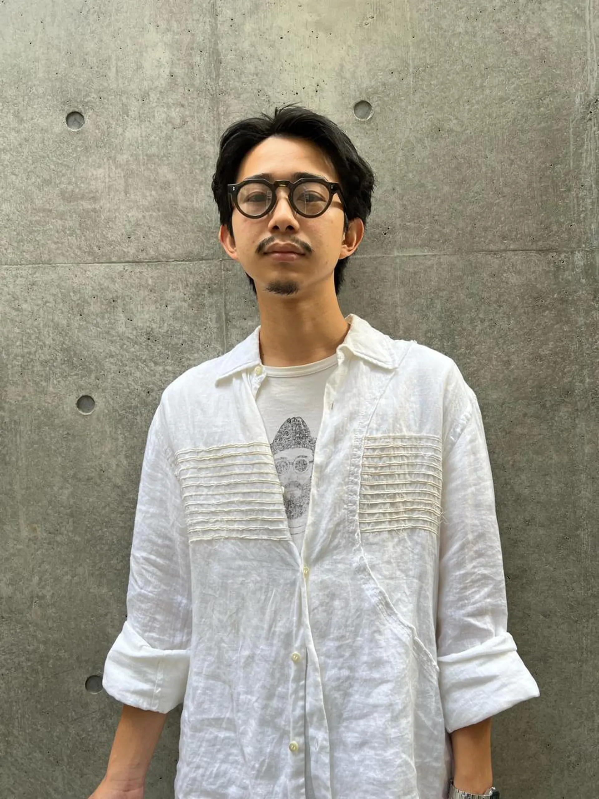 ショート メンズ アイブロウ カット ラフショートブリー チカラー⚡️リュウジのヘアスタイル