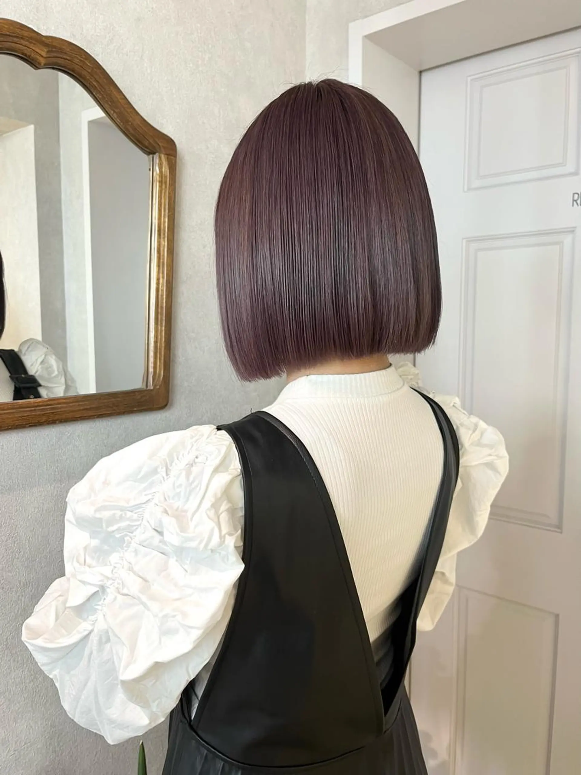 ミディアム カラー カット ヘアカラー お洒落カジュアル🍃 まなとのヘアスタイル