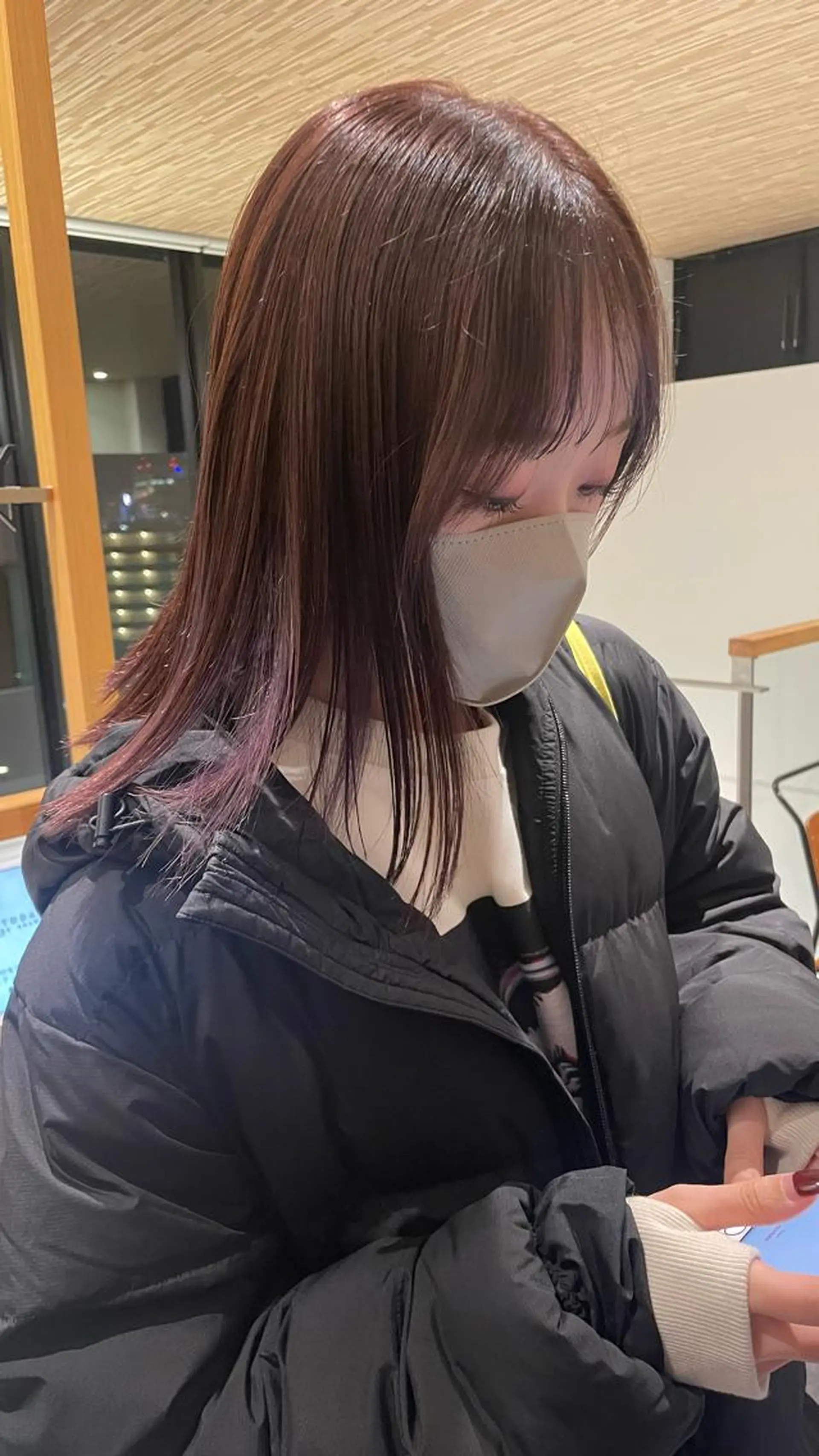 ミディアム カラー ヘアカラー 大人girly🛋️ 🤍yukakoのヘアスタイル