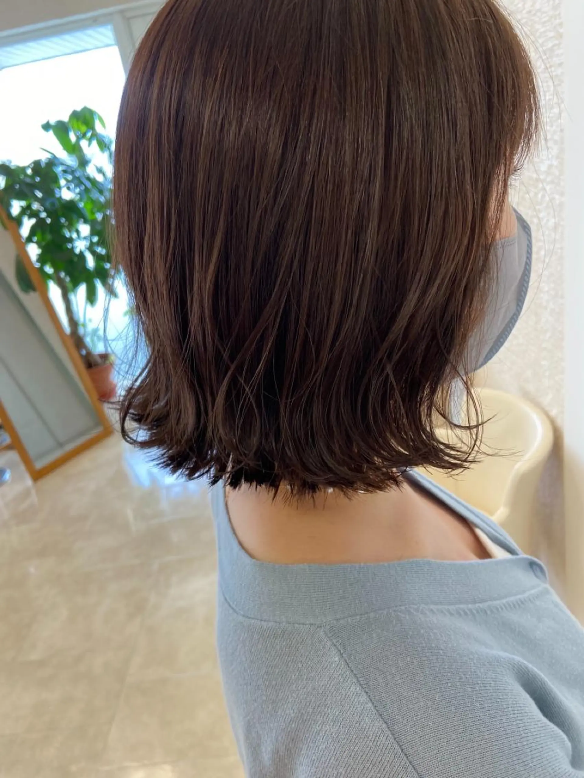 ショート カラー グレージュ カット ヘアカラー トリートメント ヘアセット ハイトーン/ウルフ /レイヤー/坂野幸伸のヘアスタイル