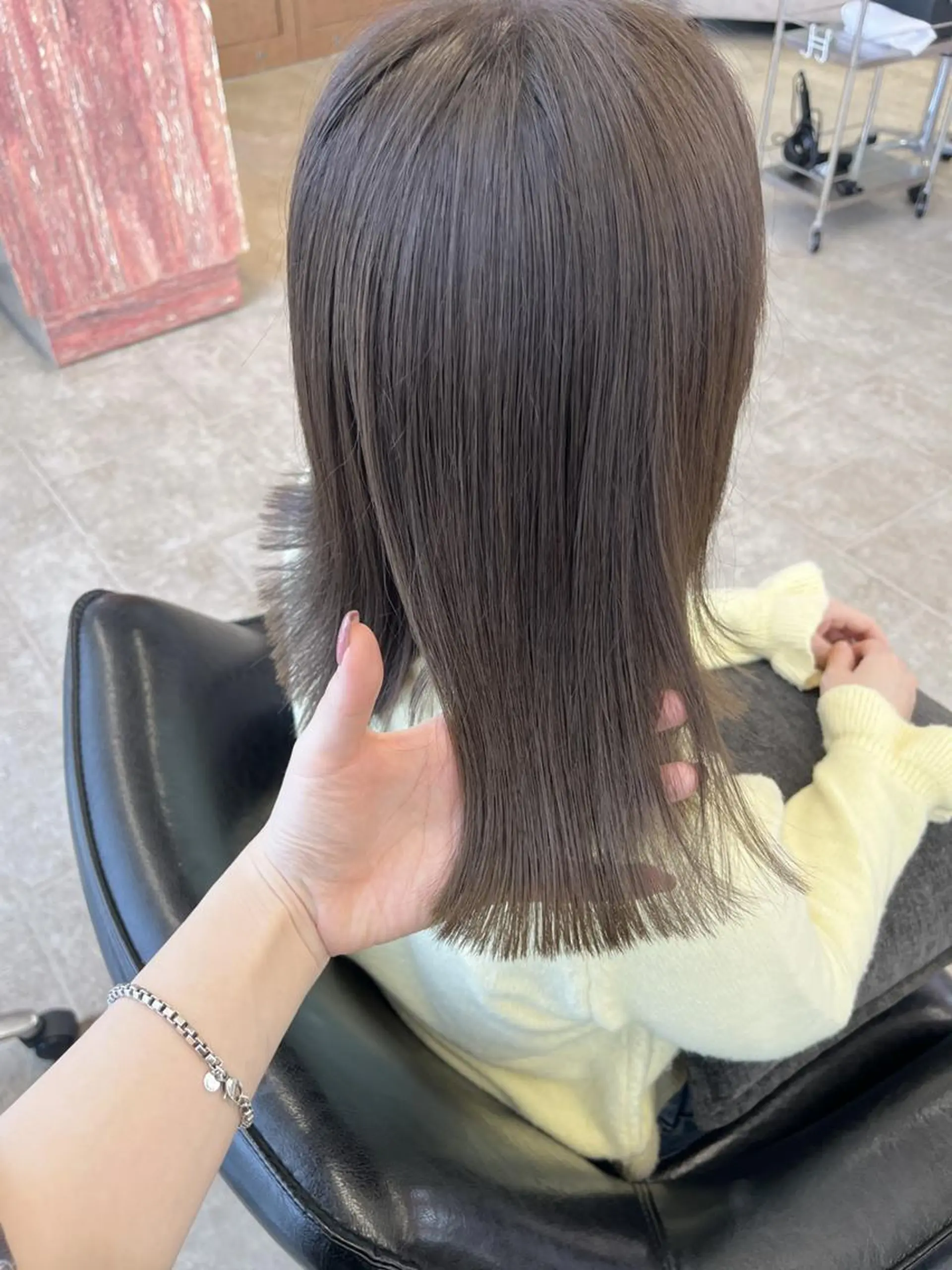 ミディアム ヘアカラー MATTY rioのヘアスタイル