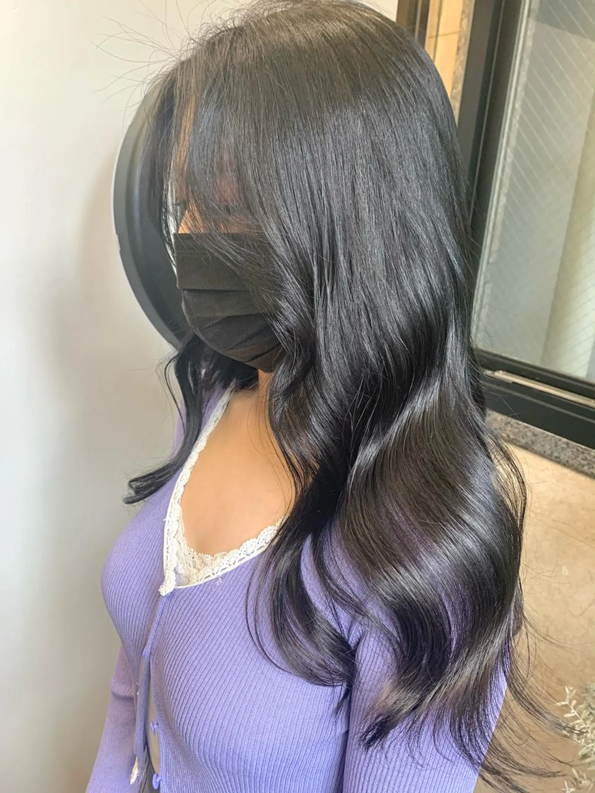セミロング カラー ヘアアレンジ セミロングパーマ アディクシーカラー ベージュカラー グレージュ ハイライトカラー レイヤーカット/艶髪 🎀笠原 優花🎀のヘアスタイル