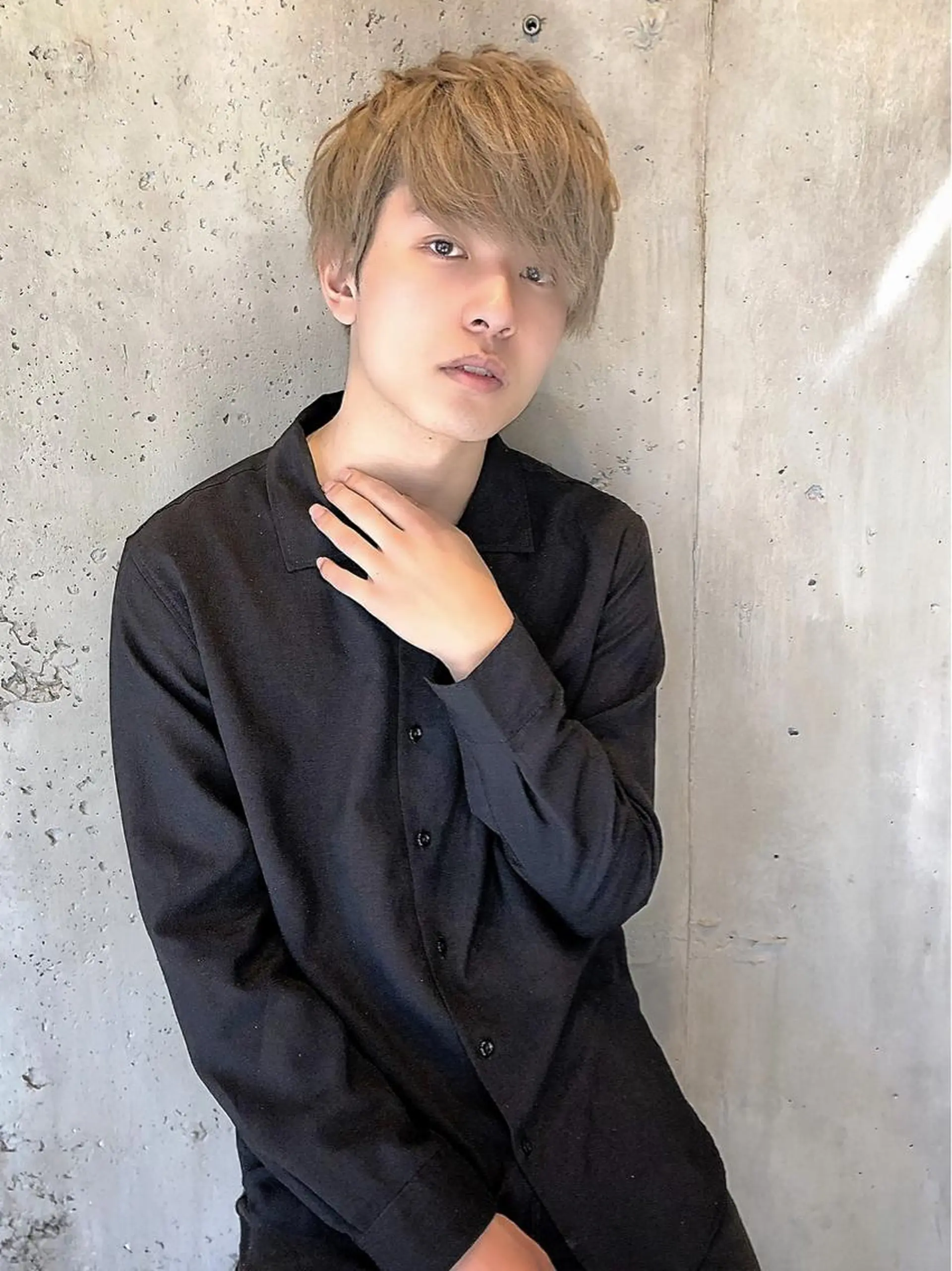 ミディアム カラー メンズ シールエクステ 🪽CHIAKIのヘアスタイル