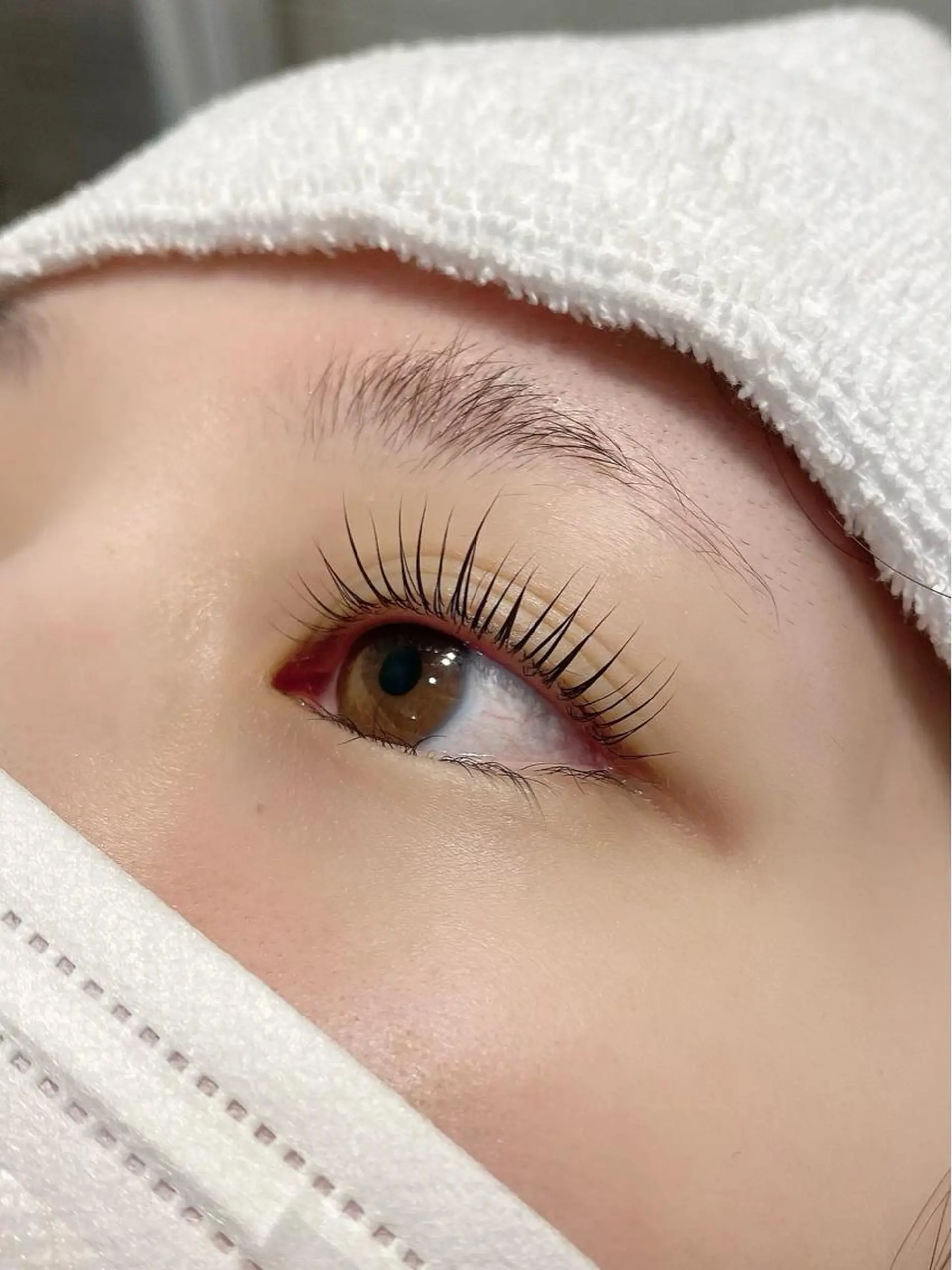 マツエク・マツパ パリジェンヌラッシュリフト マツパ 秋山 梨香のマツエク・マツパデザイン