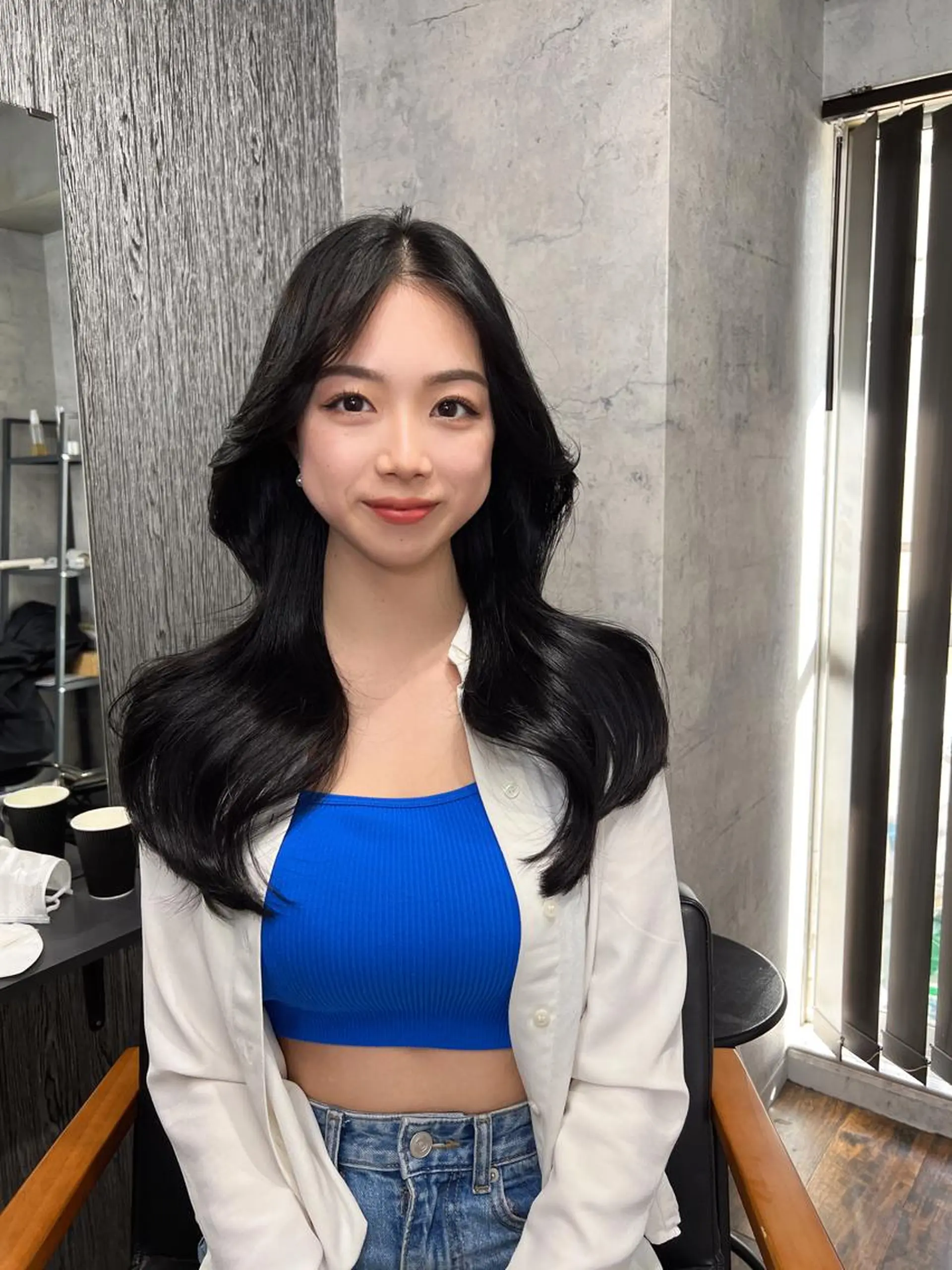 セミロング foi. フォワ所属・🇰🇷韓国トレンド ヘア🇰🇷高田のヘアスタイル