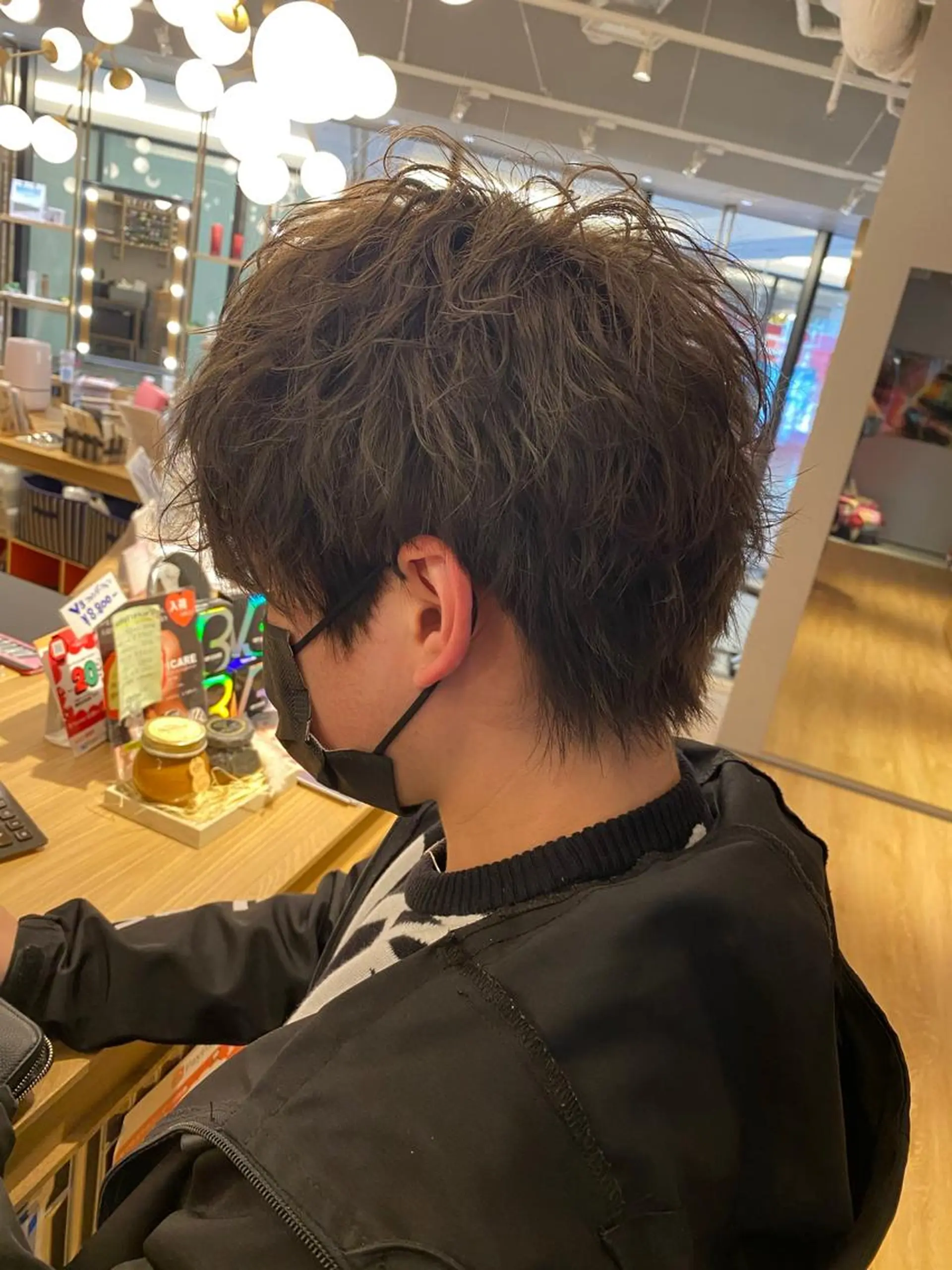 ショート カラー メンズ カット ヘアカラー トリートメント 梅田茶屋町メンズ 専門美容師 山元一平のヘアスタイル