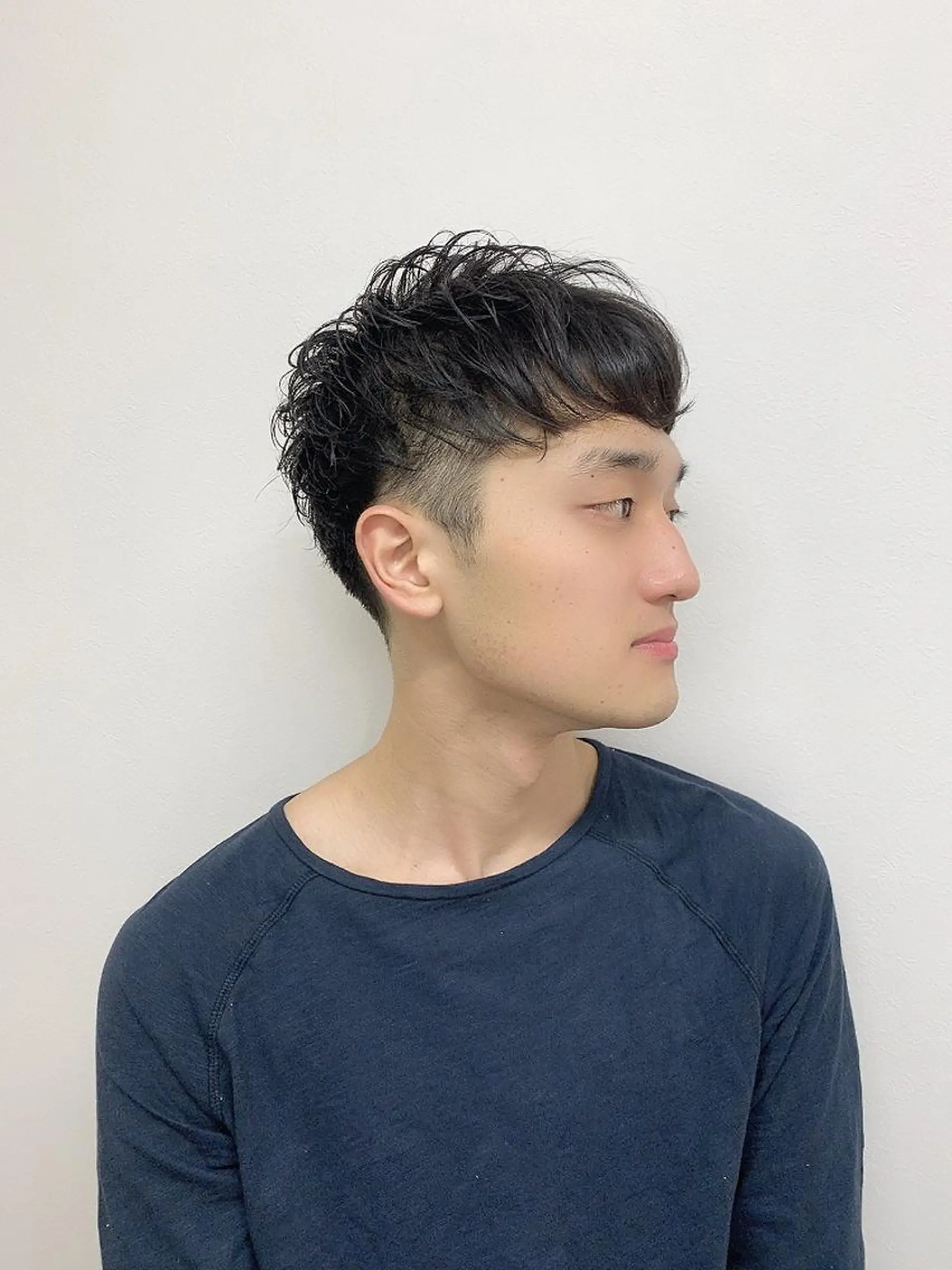 ショート メンズ カット 肌に馴染む暗髪 梅田・増田のヘアスタイル