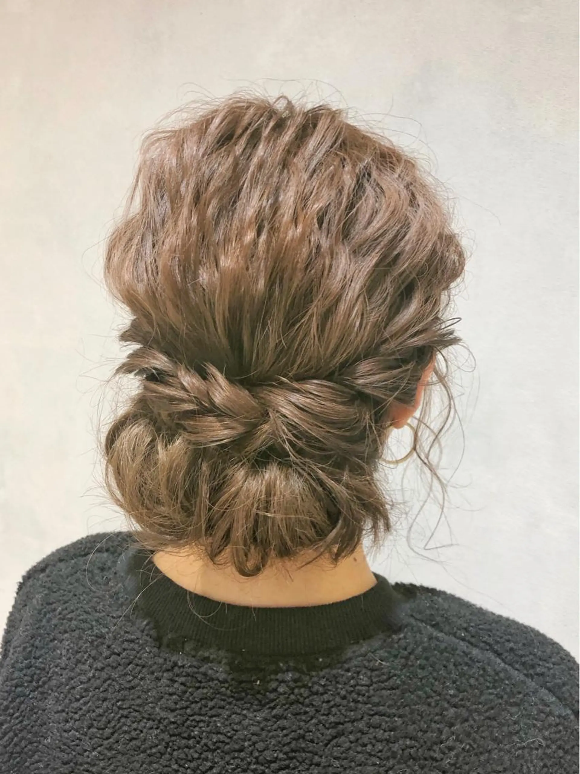 セミロング ヘアアレンジ ヘアセット 🍎みついじゅん🍏 ボブ指名No.1のヘアスタイル