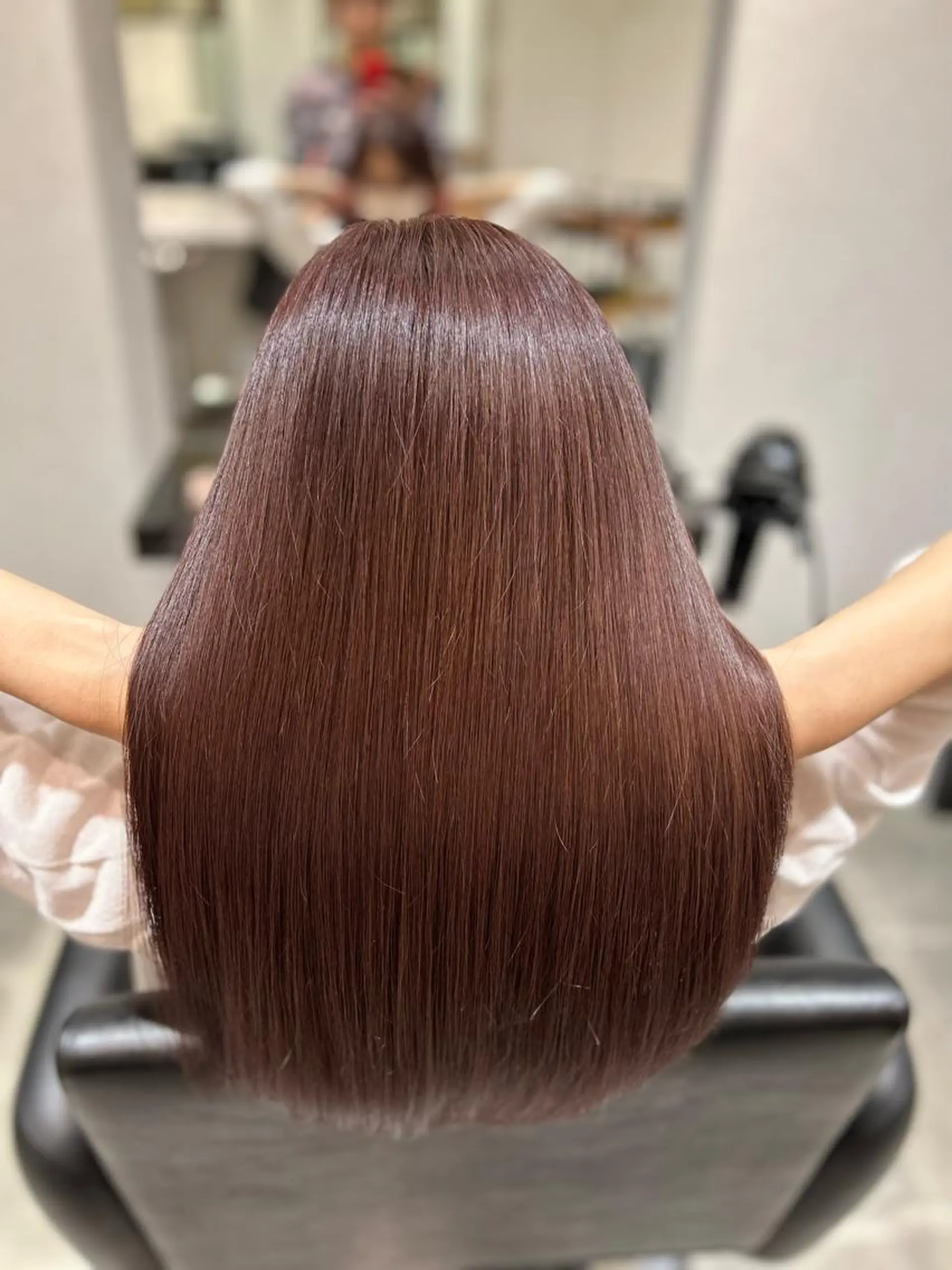 セミロング 美髪矯正 Rioのヘアスタイル