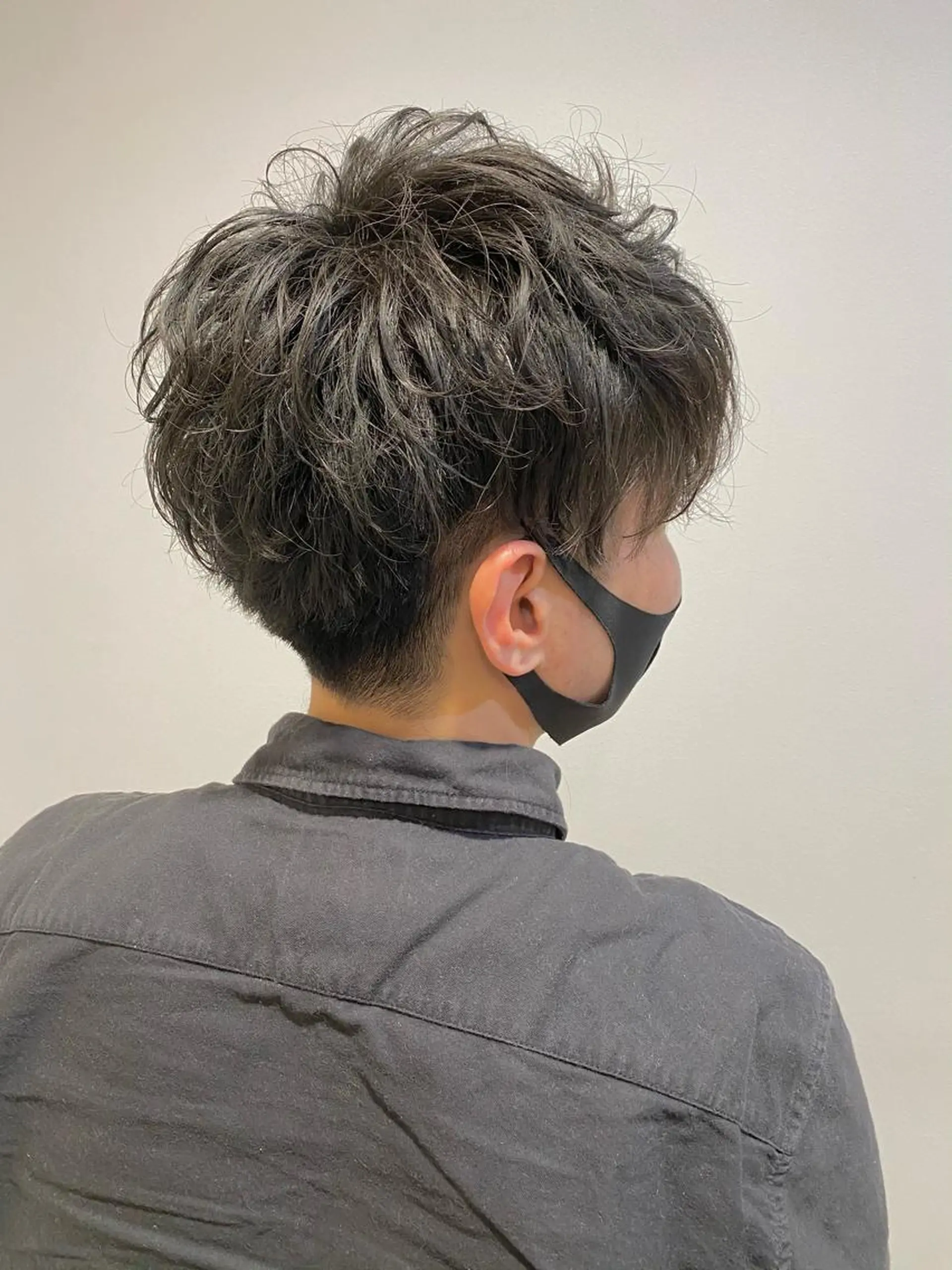 パーマ メンズ カット ヘッドスパ メンズパーマ 西條真治のヘアスタイル