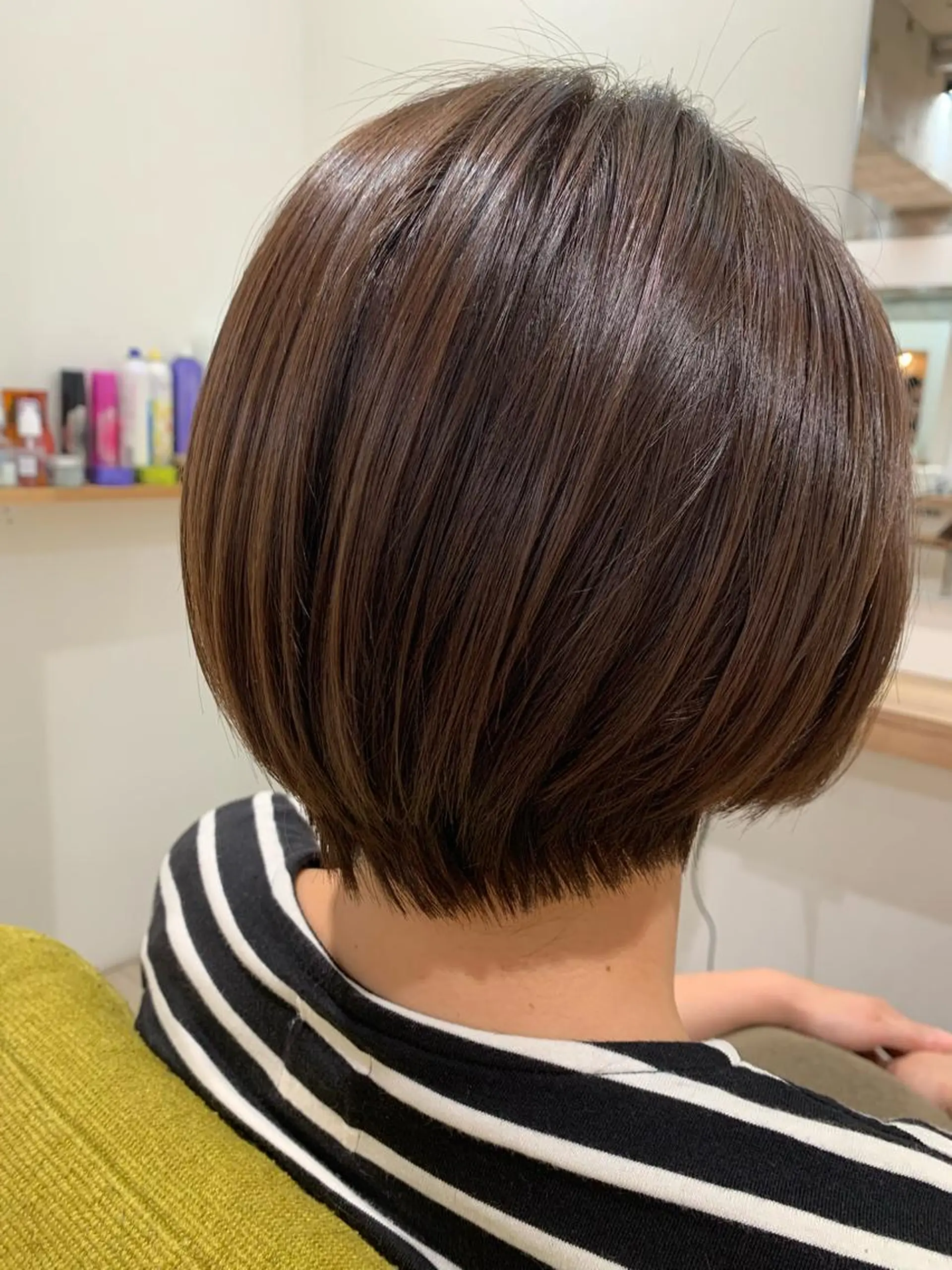 ショート カラー カット ヘアカラー なりたいが叶う ながしまじゅんきのヘアスタイル