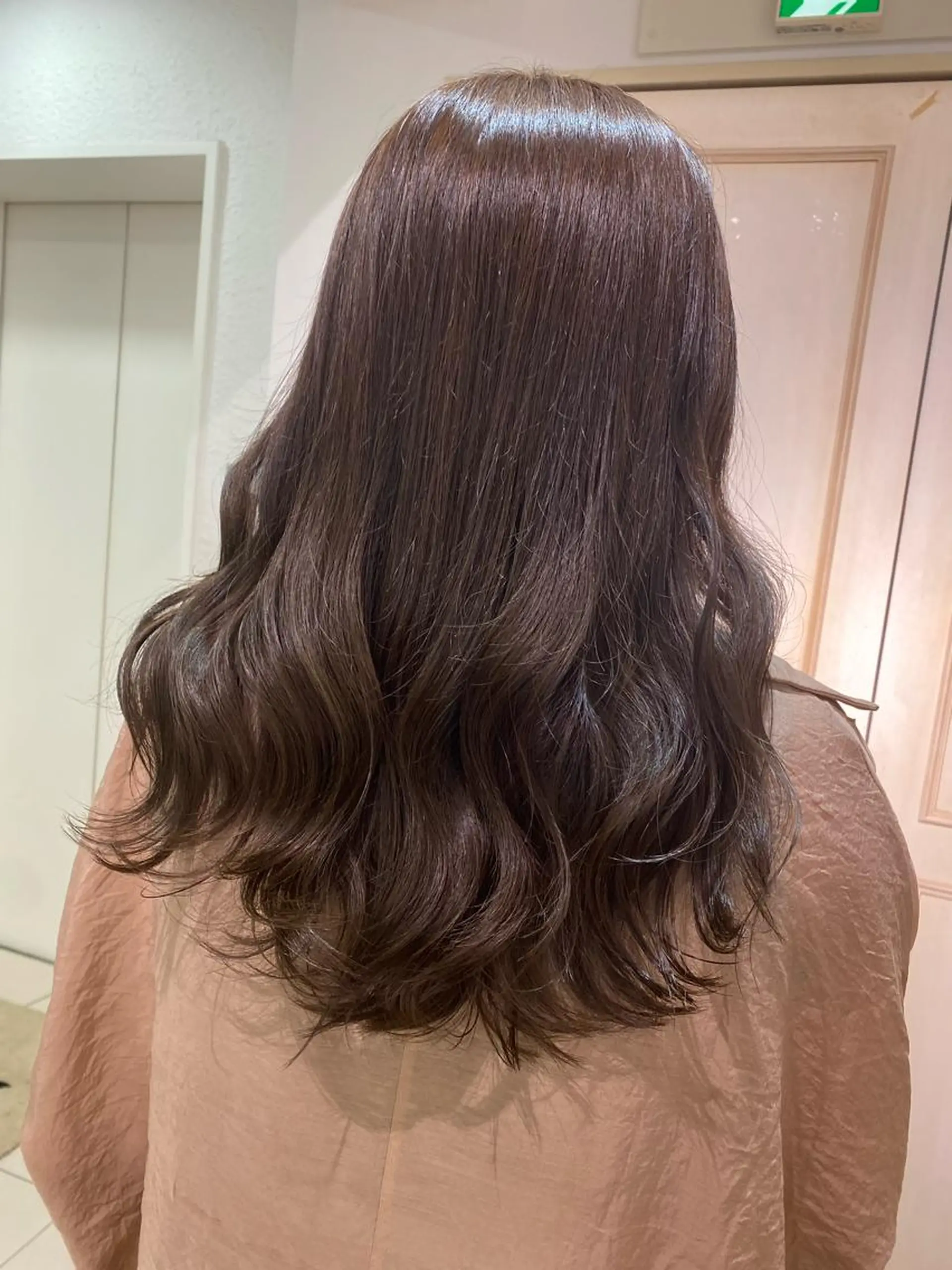 ロング カラー ヘアアレンジ 透明感カラー 古山 結季🌙🖤のヘアスタイル