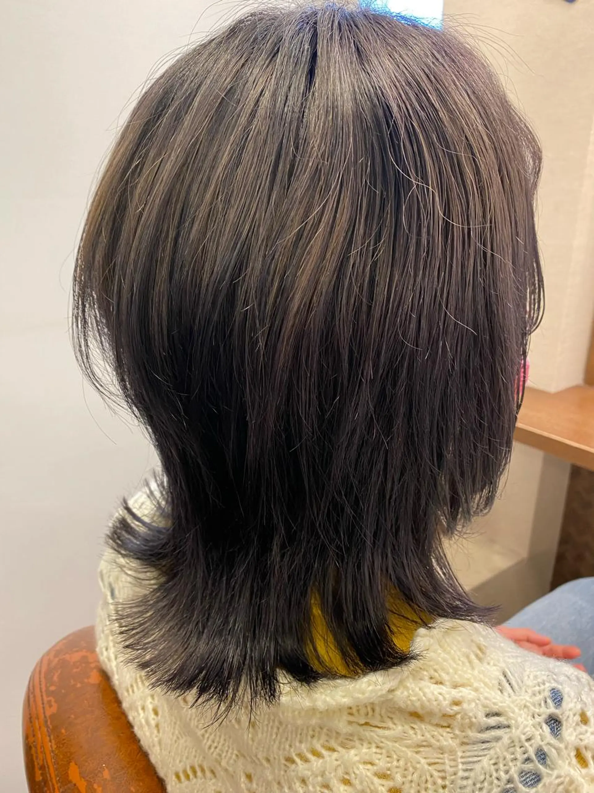 ミディアム カラー liL  hair サトウリョウタのヘアスタイル