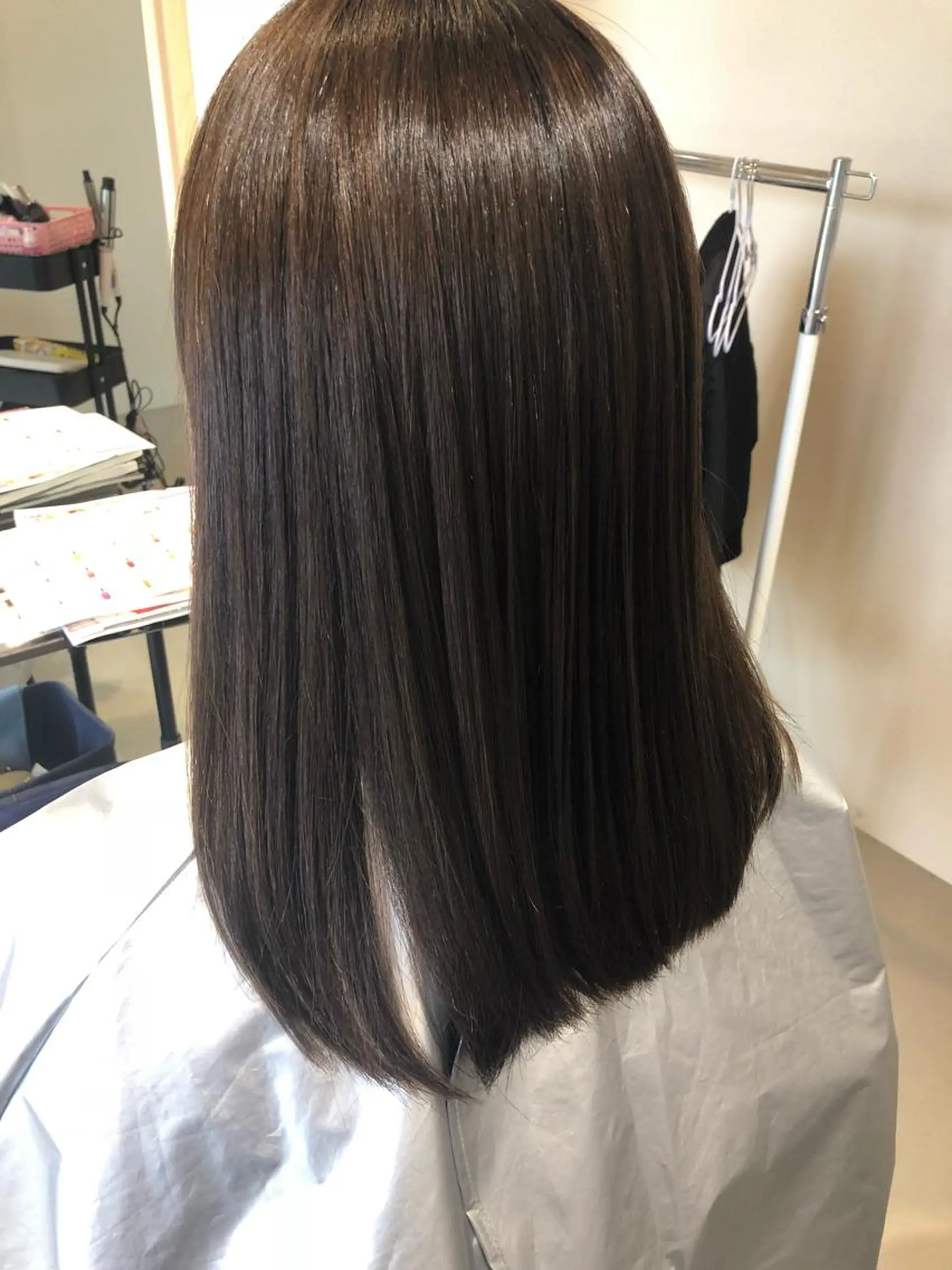 パーマ 縮毛矯正 早川 真幸のヘアスタイル