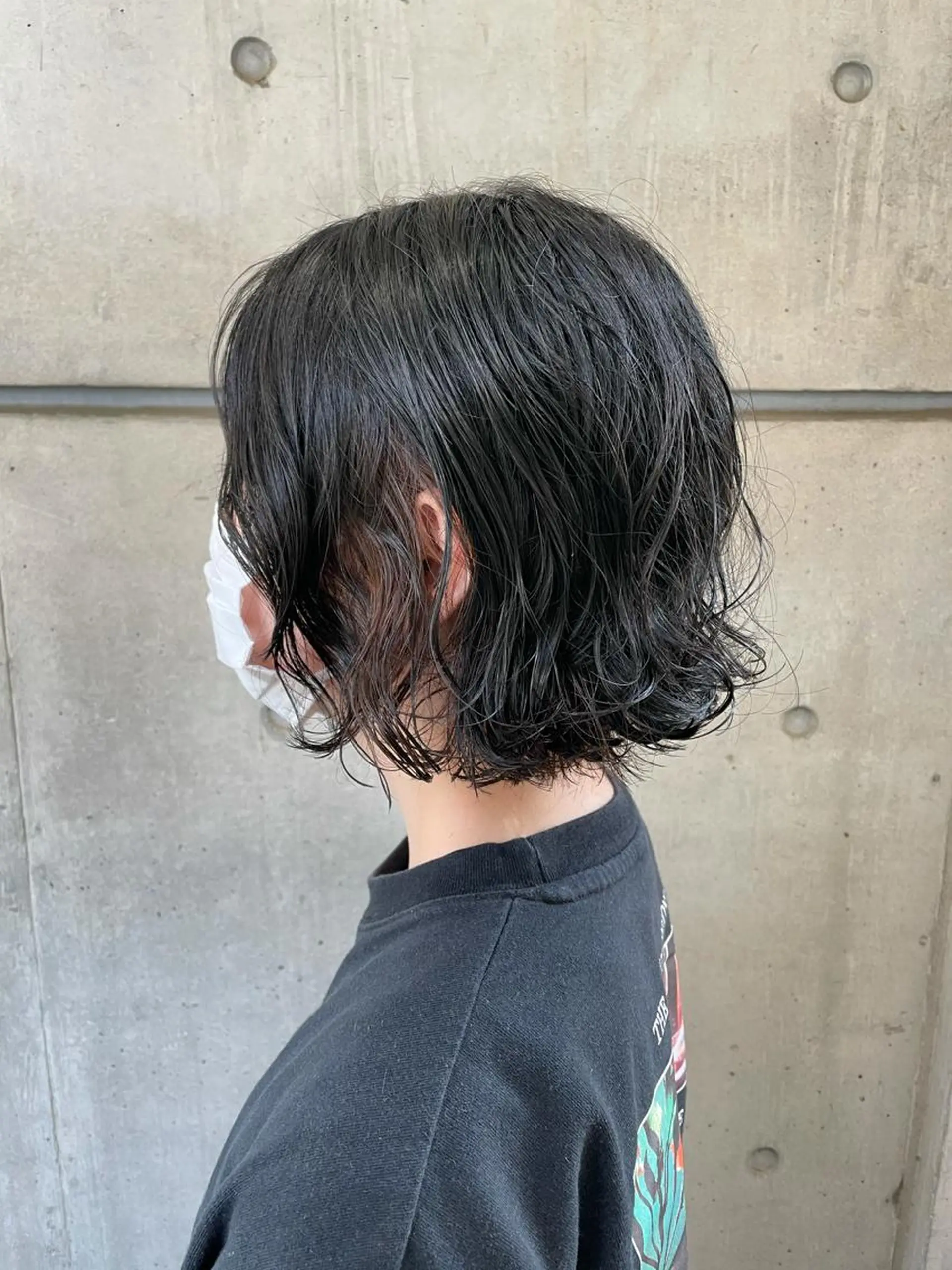 ショート カラー パーマ ベージュカラー 透明感カラー ハイライトカラー インナーカラー ボブ カット パーマ トリートメント 銀座No.1髪質改善 縮毛矯正/本木のヘアスタイル