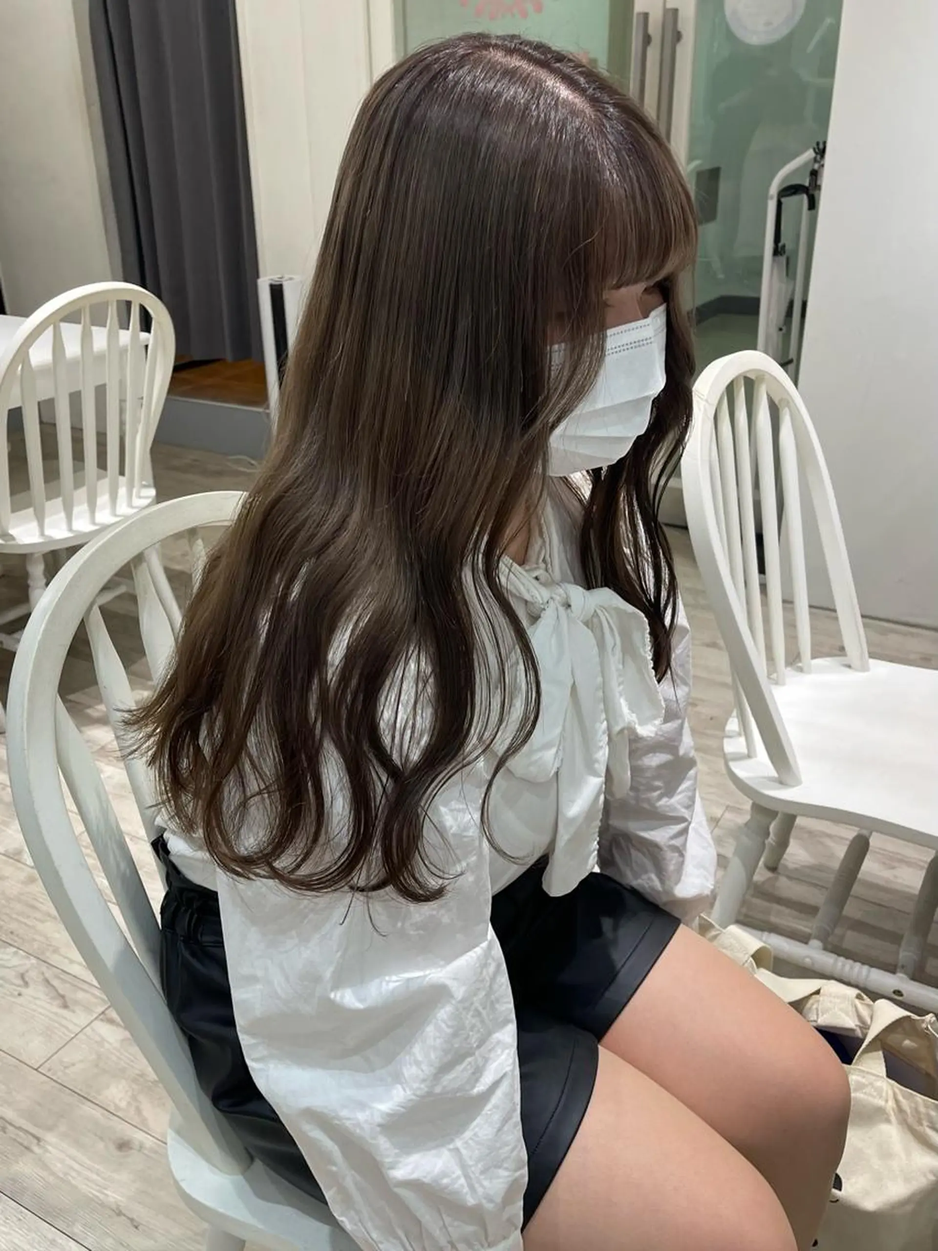 カラー 盛れる顔まわり✨🎀 レイヤー別所好葉のヘアスタイル