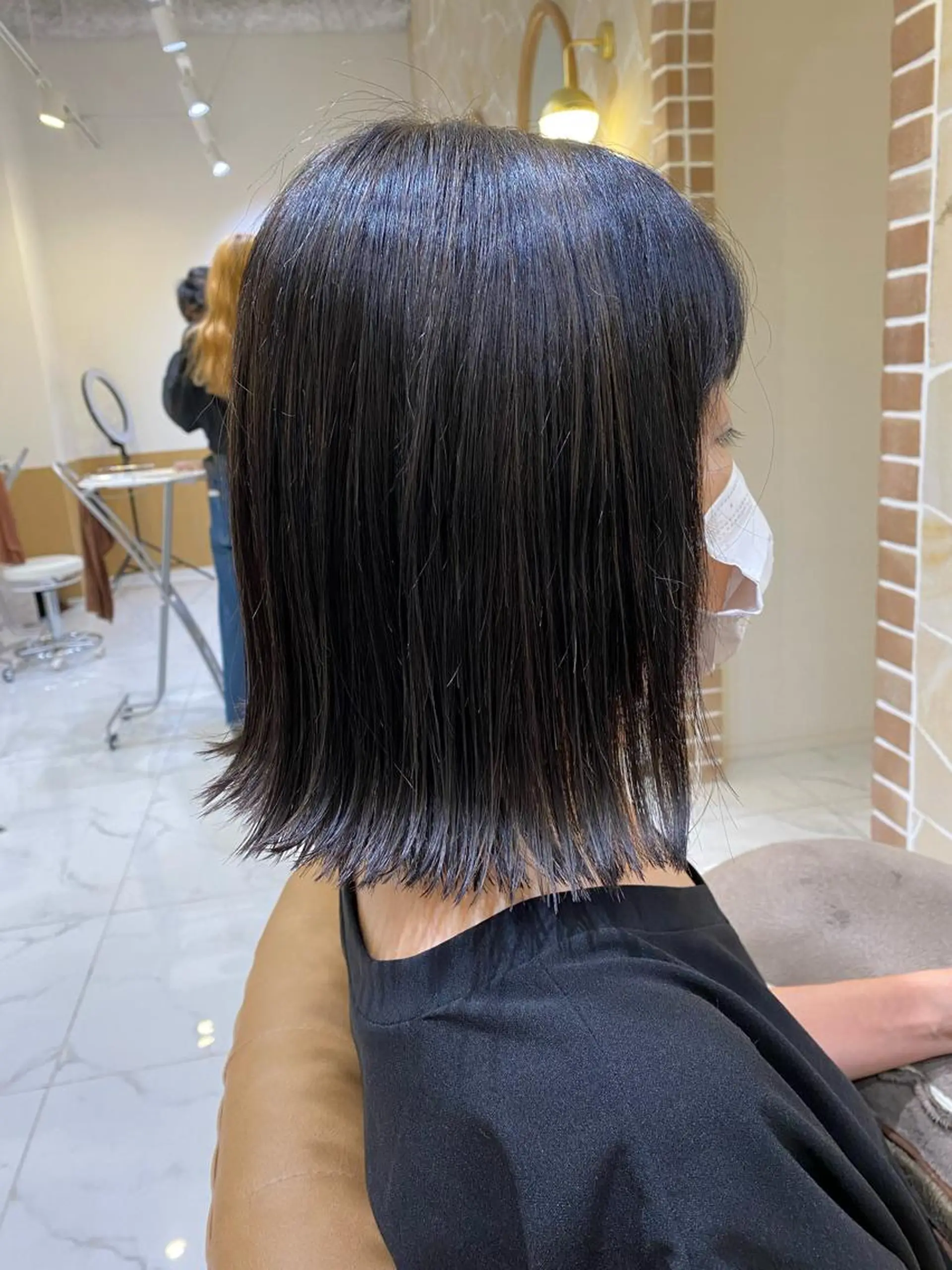 ショート ハイライト カット ヘアカラー 坂井 茅聖のヘアスタイル