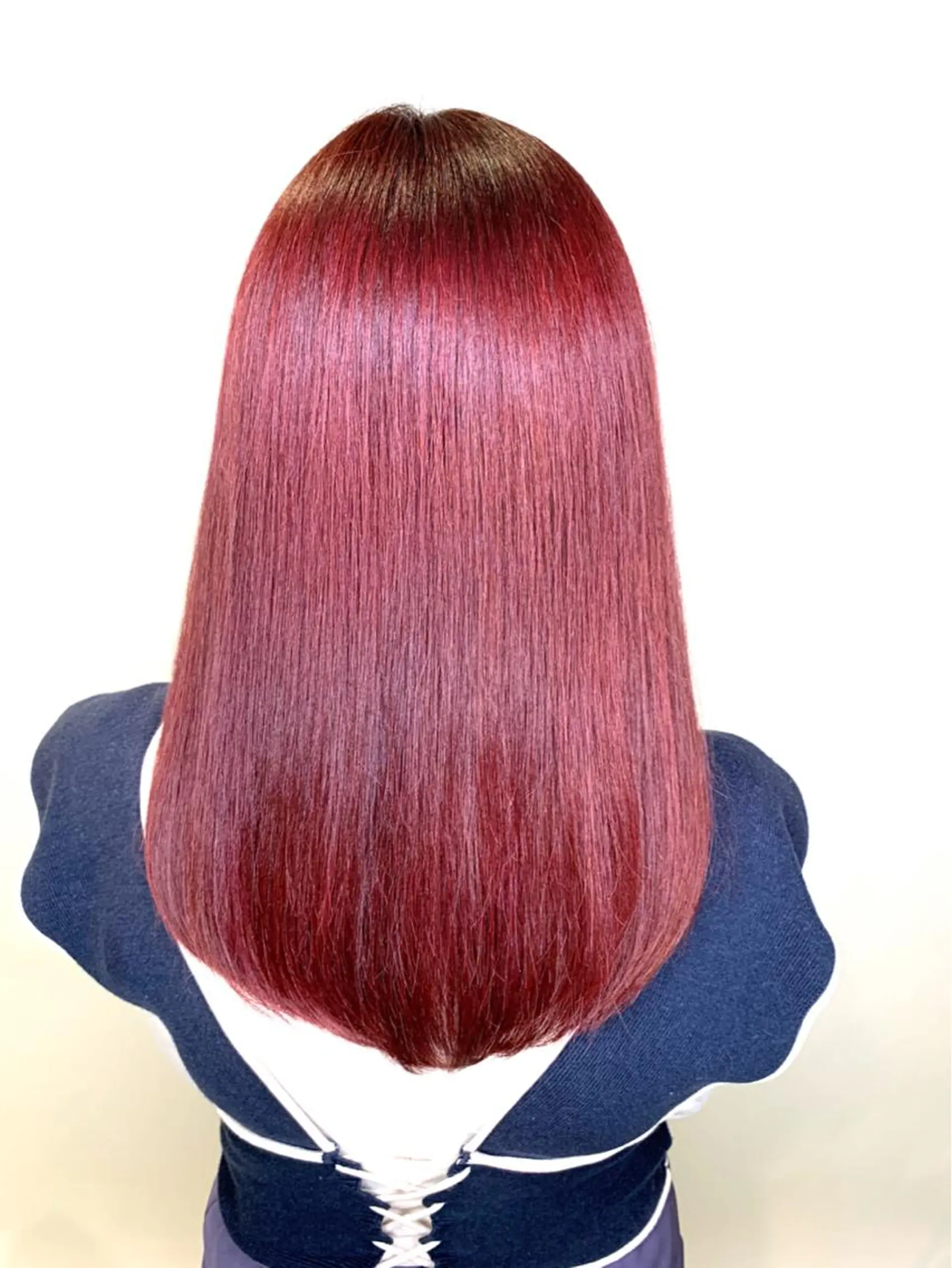 セミロング Lee 甲子園のヘアスタイル