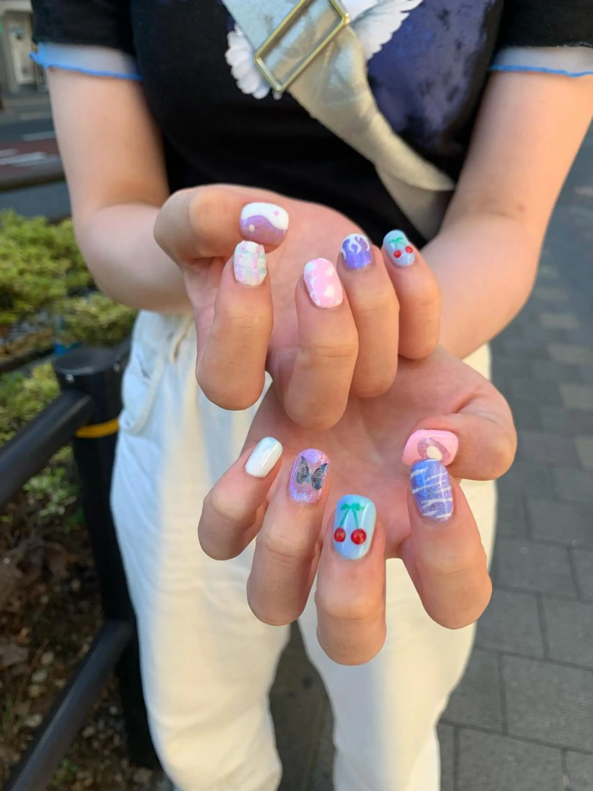 ネイル 海外girl🤎 透明感ベージュmaoのヘアスタイル