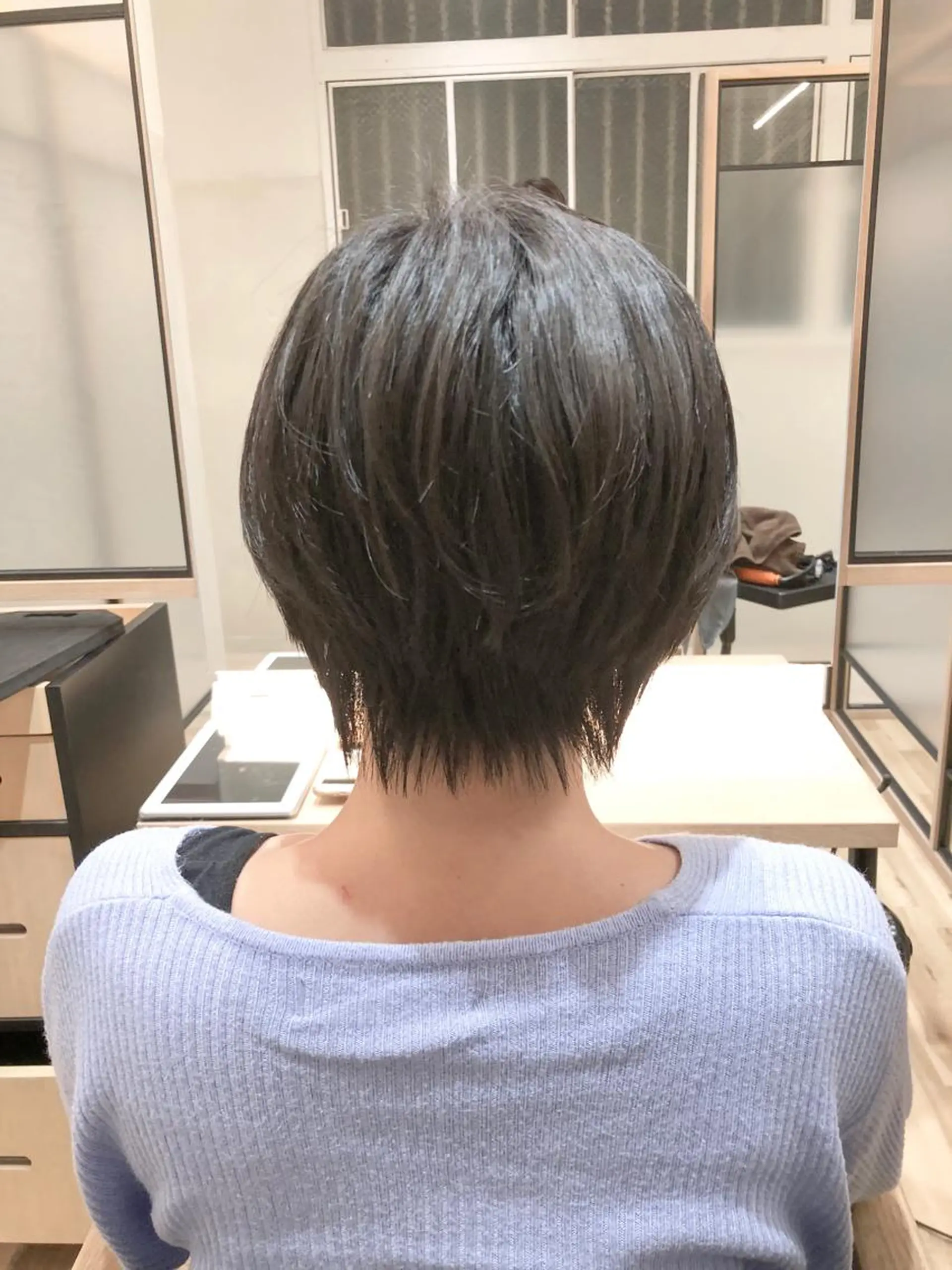 ショート ショートヘア いしだ みさきのヘアスタイル