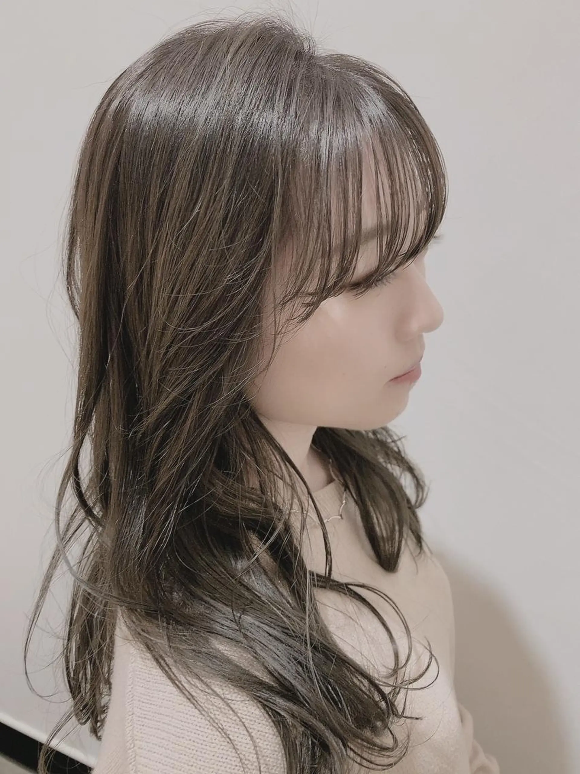 ミディアム カラー 1席のみの 美容室IKKIのヘアスタイル