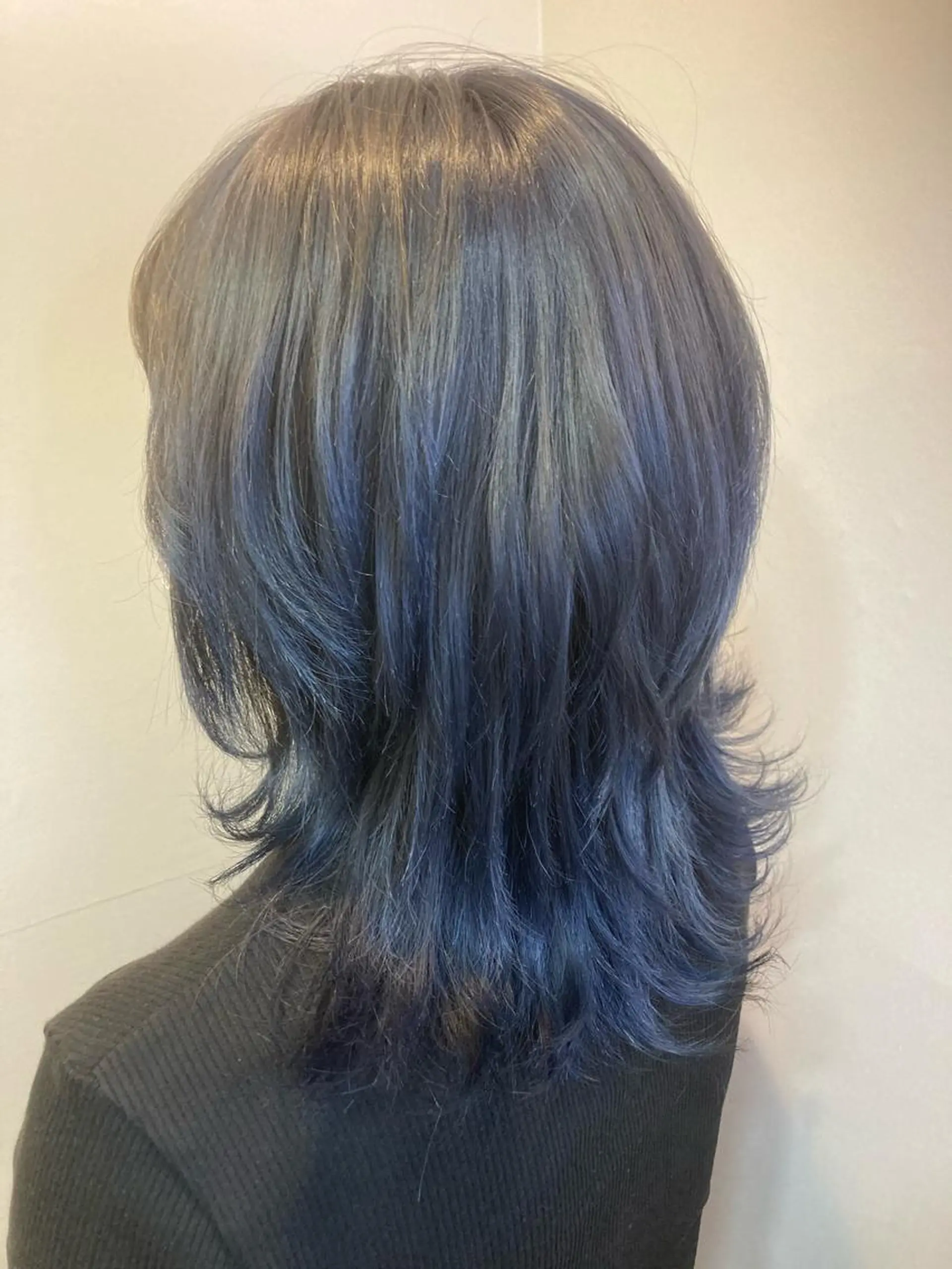 カラー 努島 樹のヘアスタイル