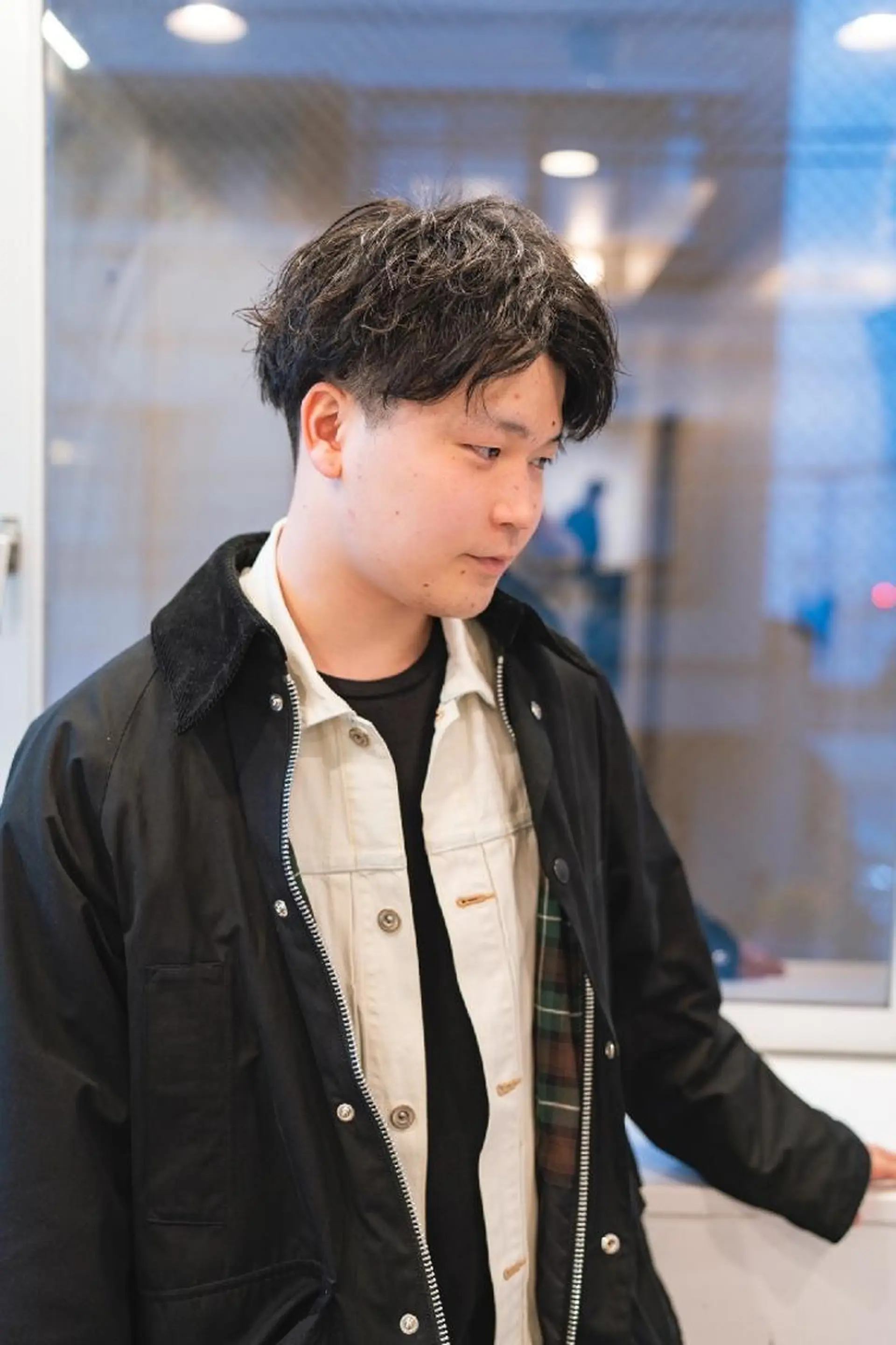 メンズ パーマ Lazo所属・Lazo/ 原弥和子のヘアスタイル