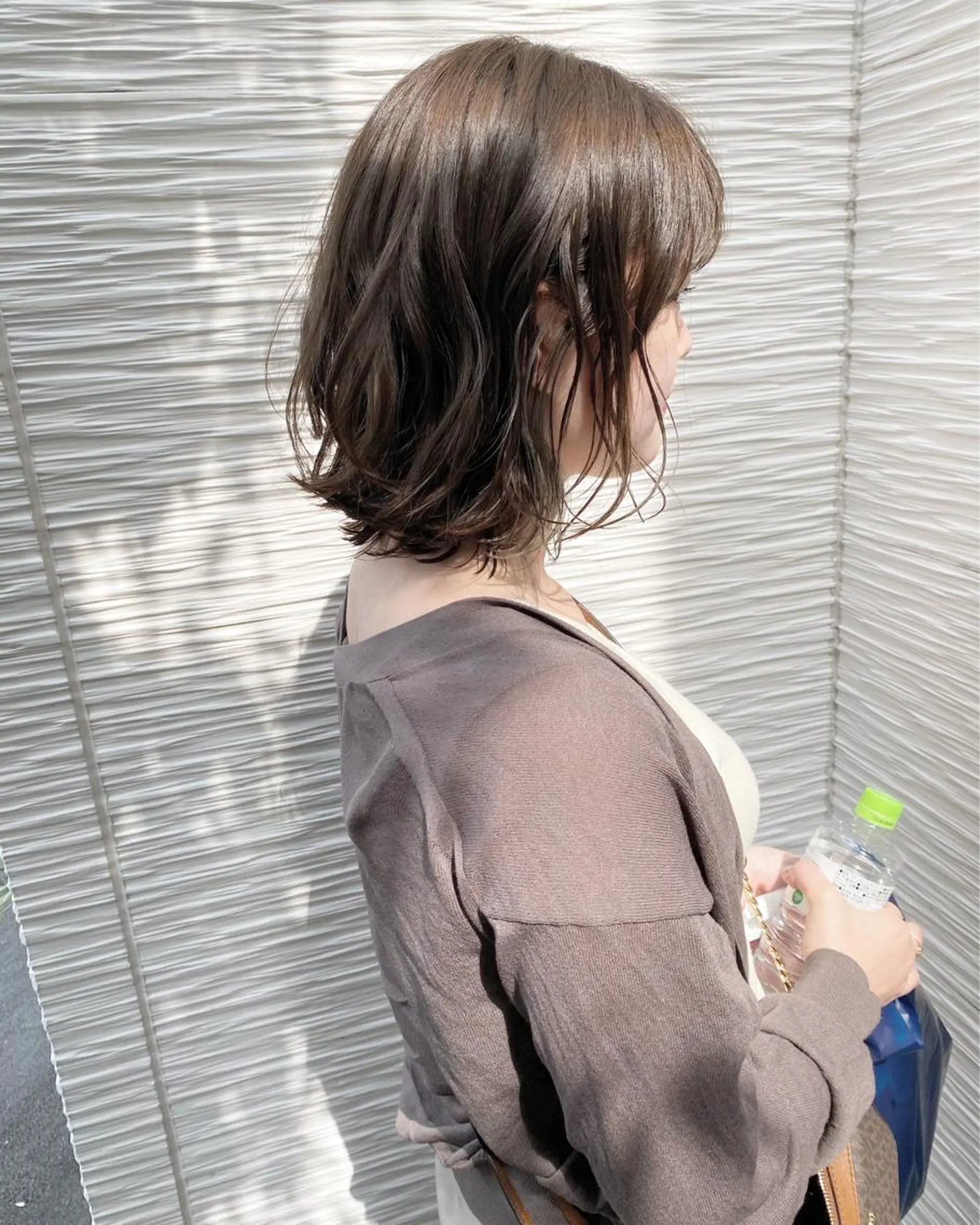 ミディアム カラー ベージュカラー グレージュ インナーカラー 【浜松・豊橋】 ニシモトのヘアスタイル