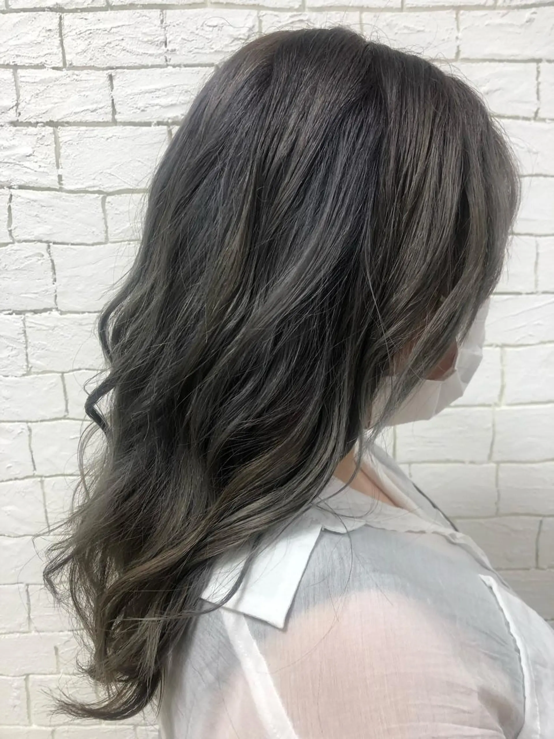 ロング カラー ヘアアレンジ like みやびのヘアスタイル