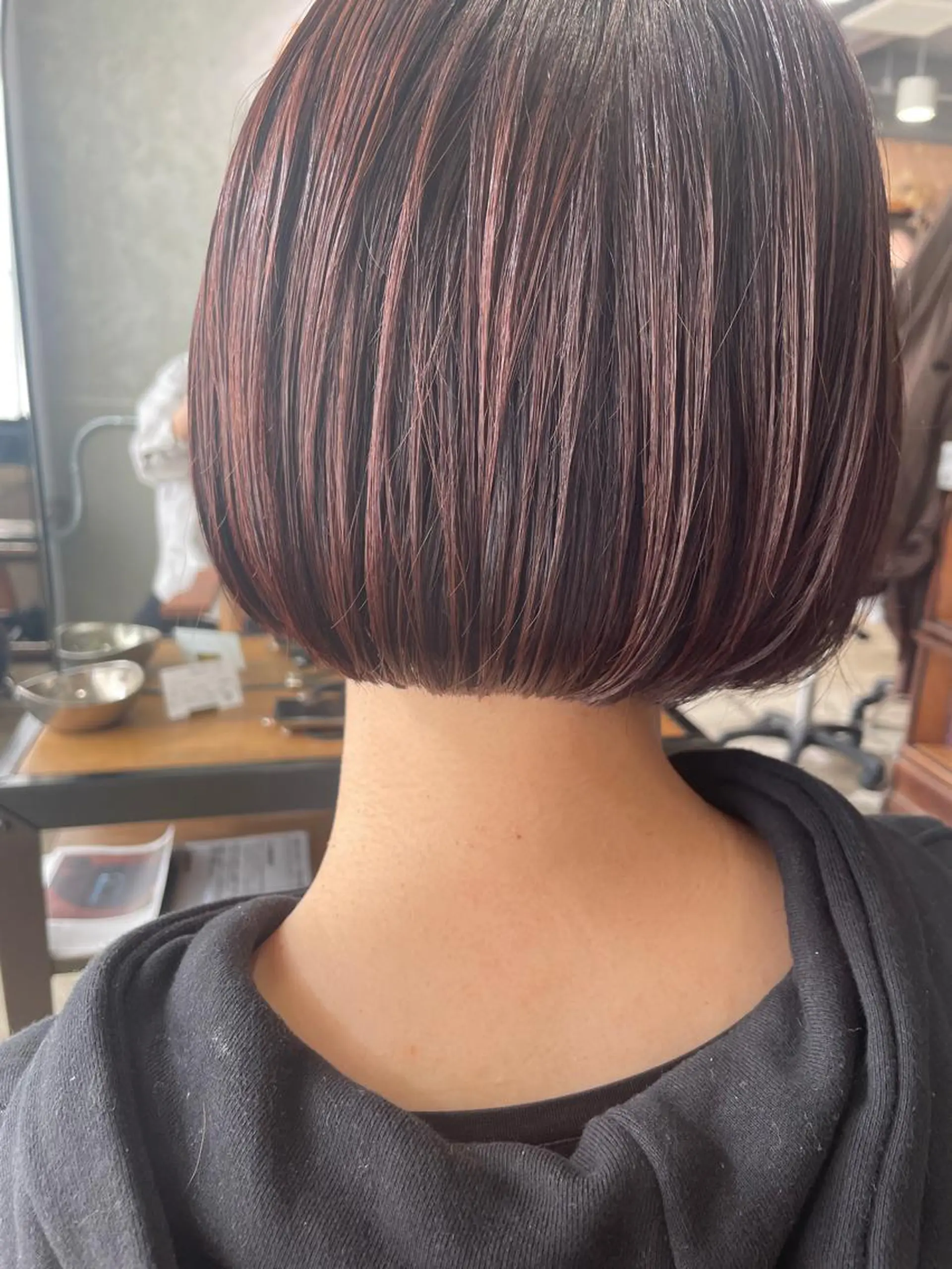 ショート カット ヘアカラー トリートメント さの あやねのヘアスタイル
