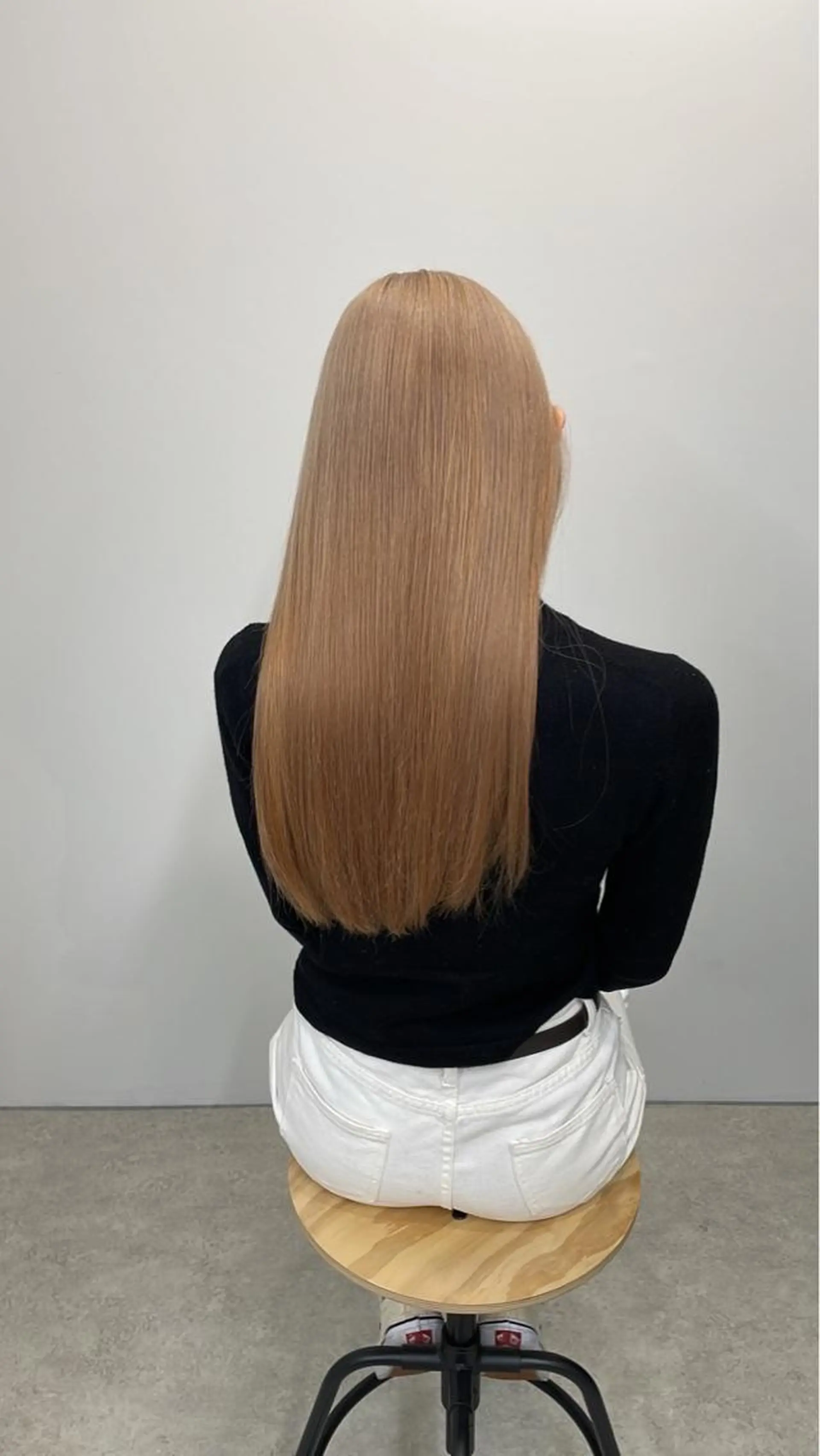 ロング カラー ベージュカラー ダブルカラー ハイトーンカラー ヘアカラー トリートメント エクステモデル募集 💗大阪梅田/川上のヘアスタイル