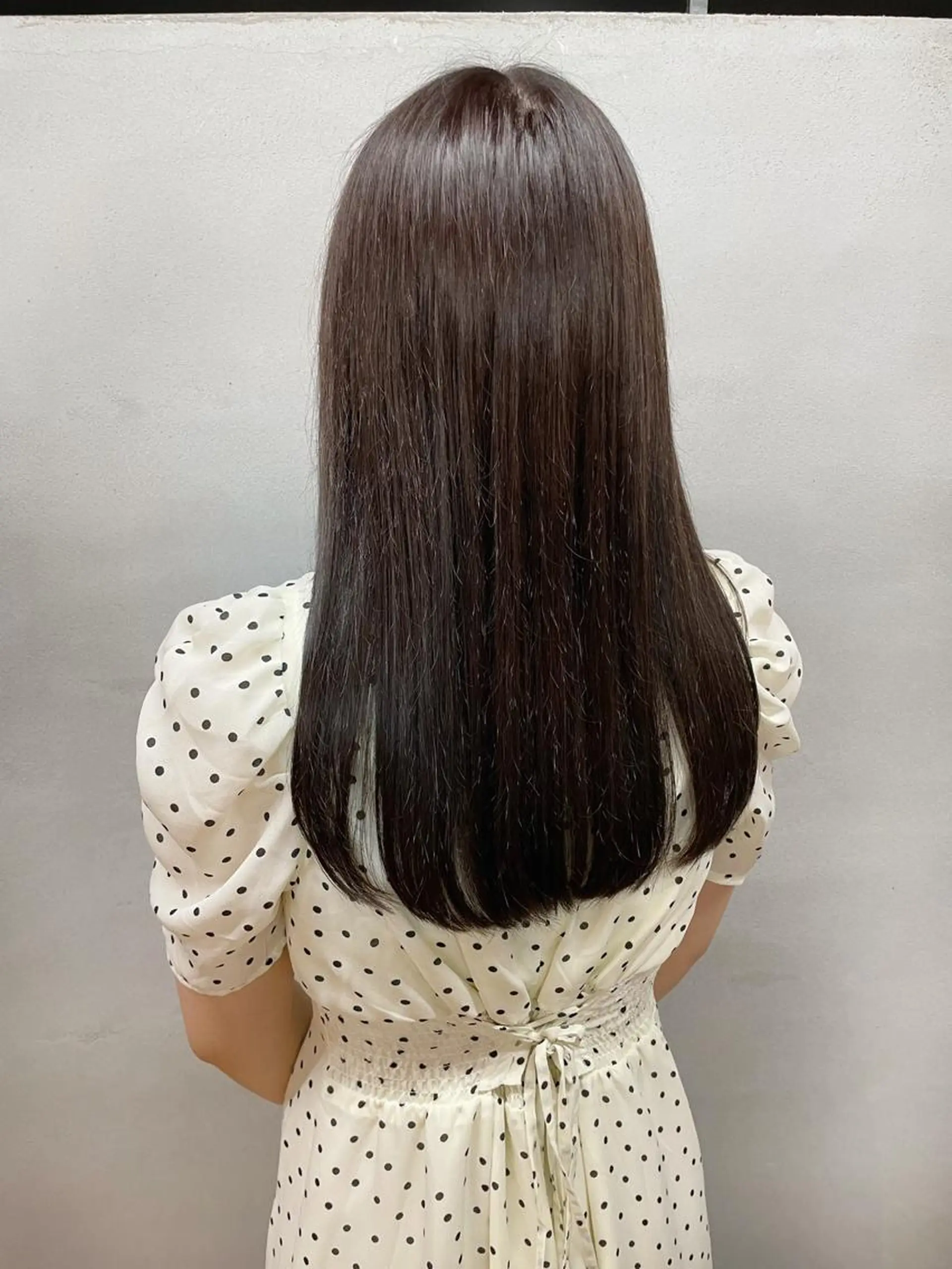 セミロング カラー アッシュ ラベンダーカラー ラベンダーアッシュ ヘアカラー トリートメント 女性リピ90%🍨 🩷佐藤みずきのヘアスタイル