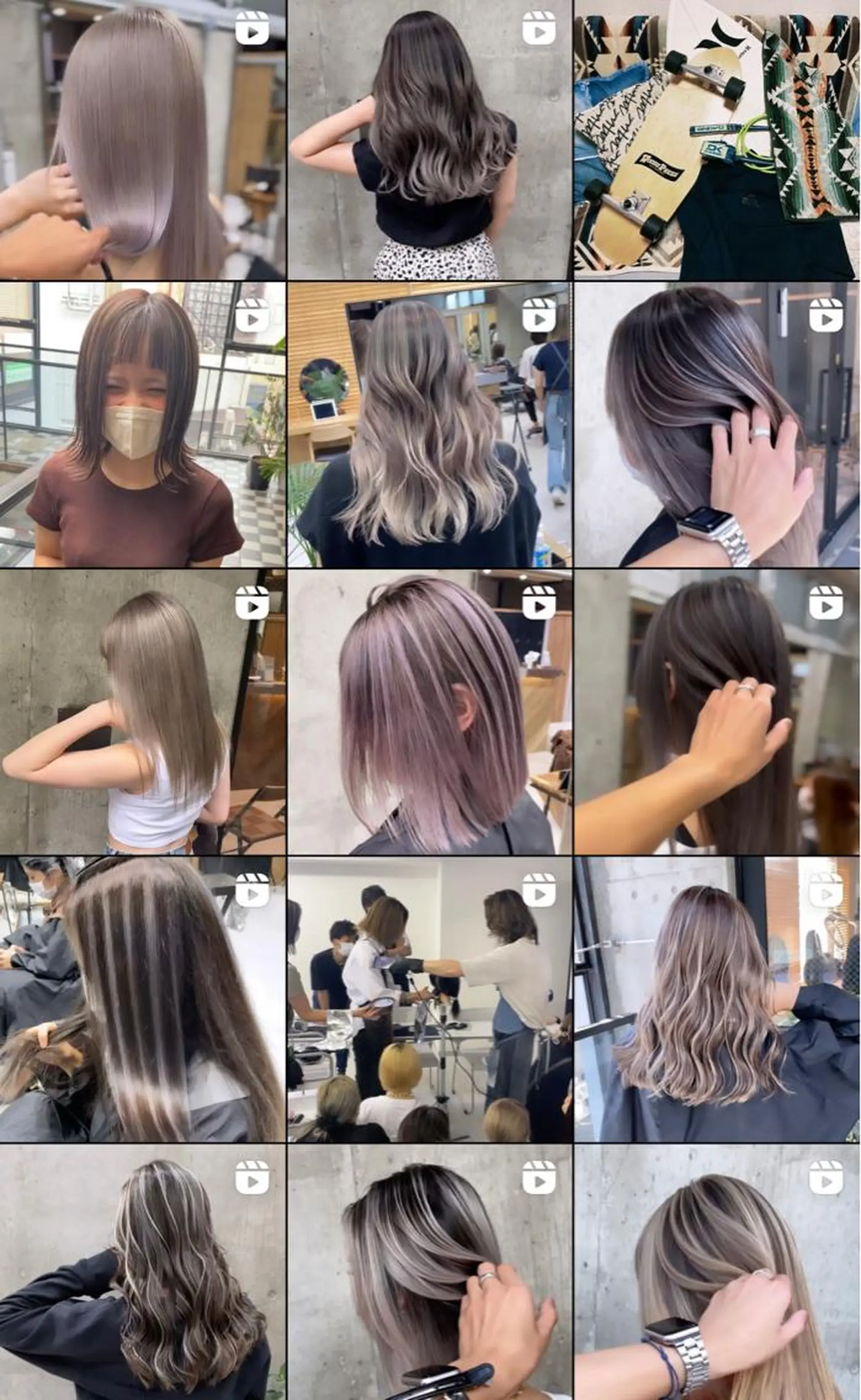 ロング カラー バレイヤージュ デザインカラー ハイライトカラー ハイライト レイヤーカット ヘアカラー トリートメント 🌈透明感カラー ✨松田龍也🌈のヘアスタイル