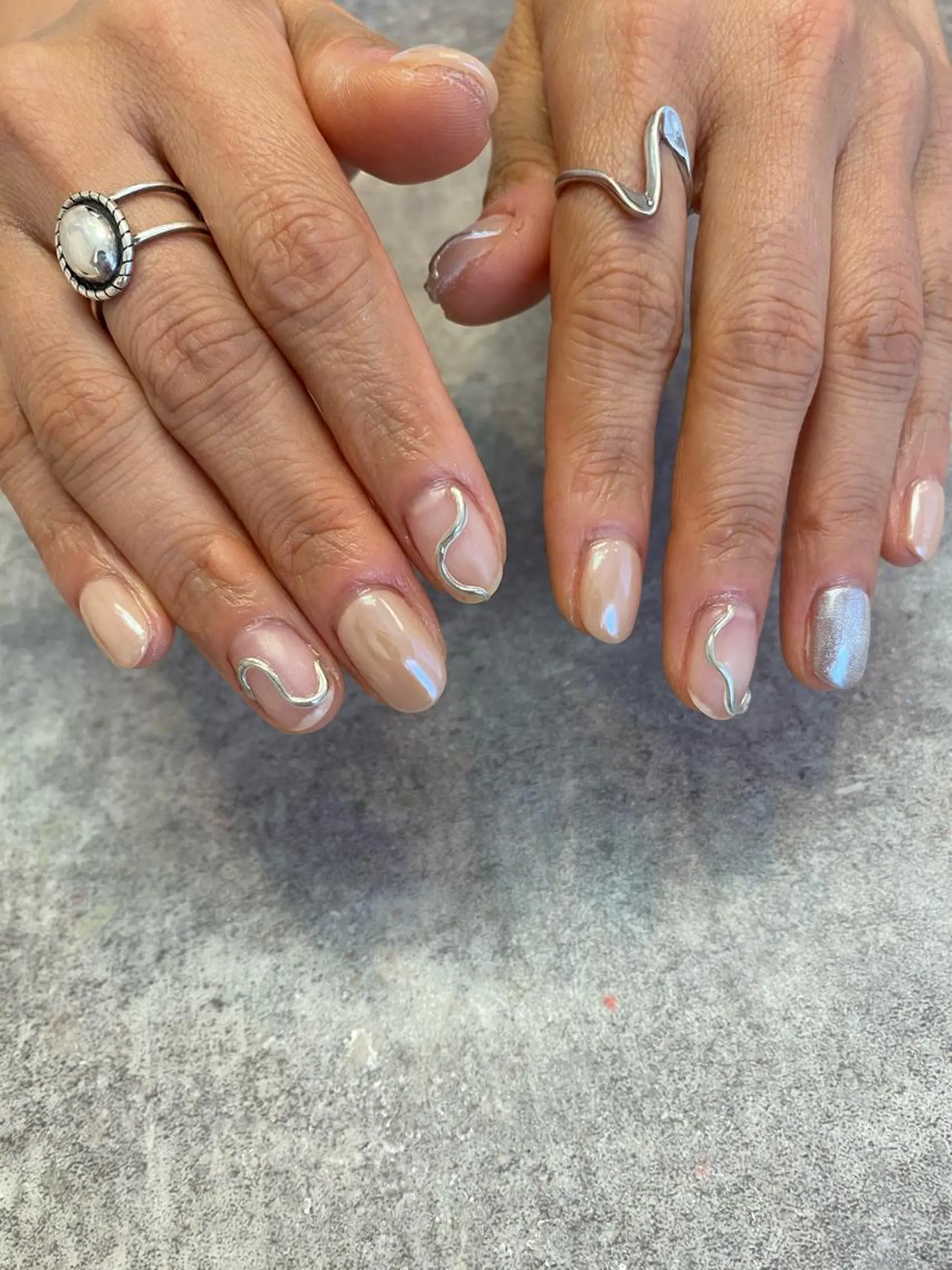 ネイル ハンドネイル 【LINON】 airiのネイルデザイン